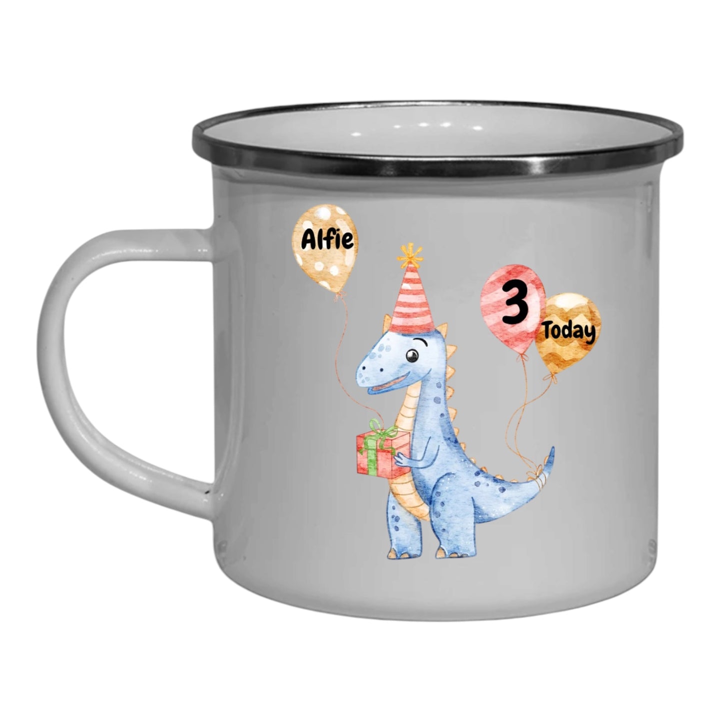 Birthday Dinosaur cup