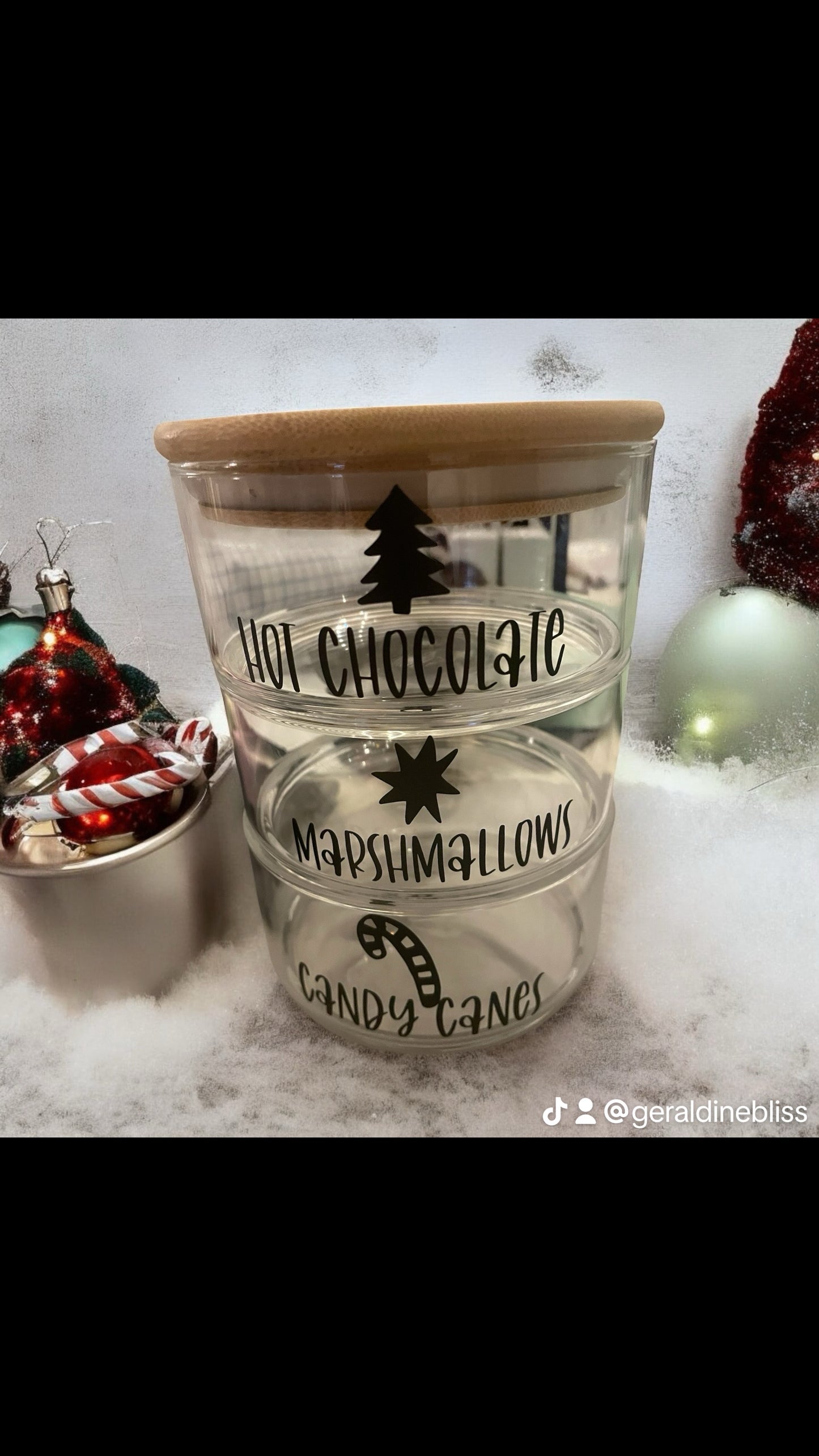 Set of 3 Hot Chocolate station