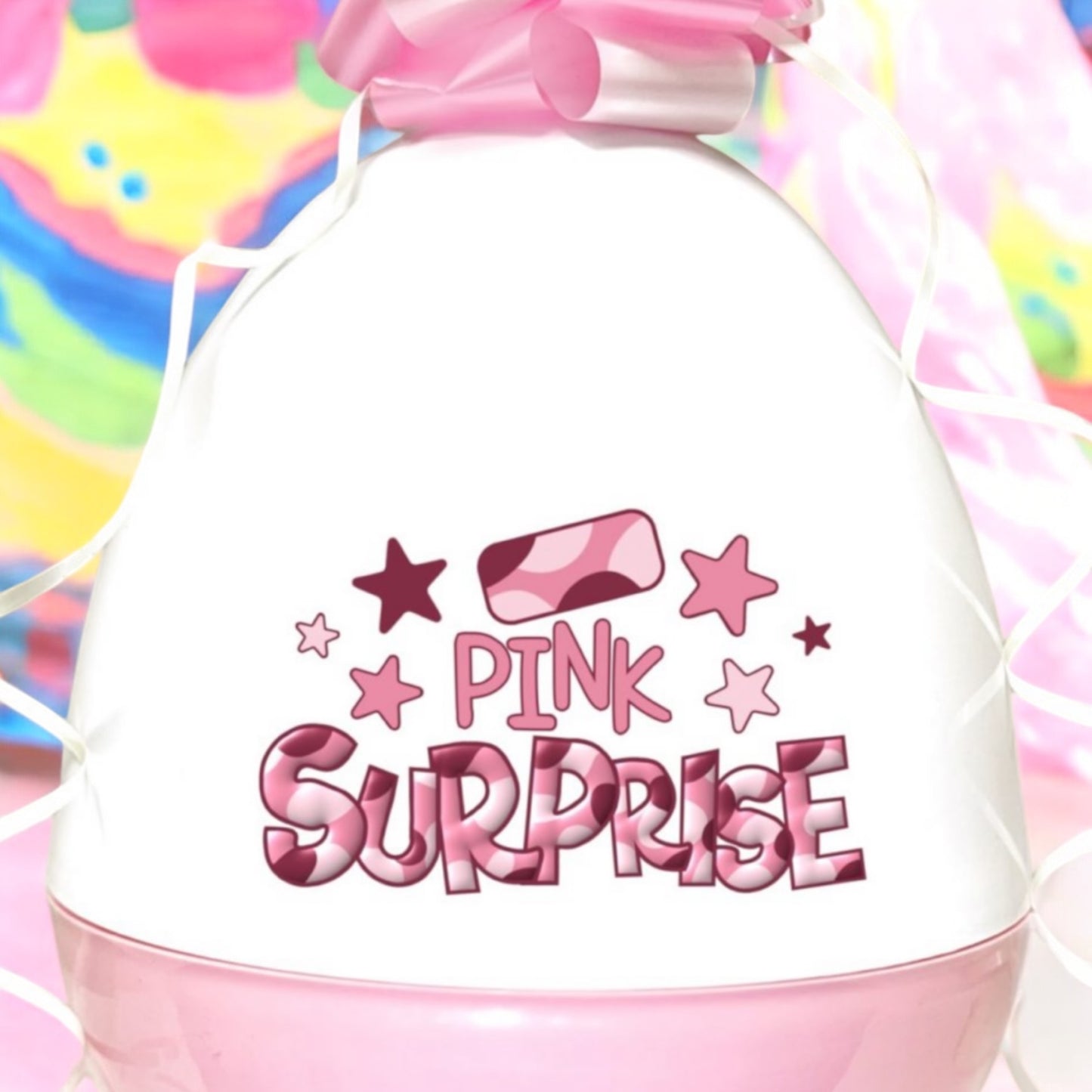 Pink Surprise Easter Egg / can be personalised
