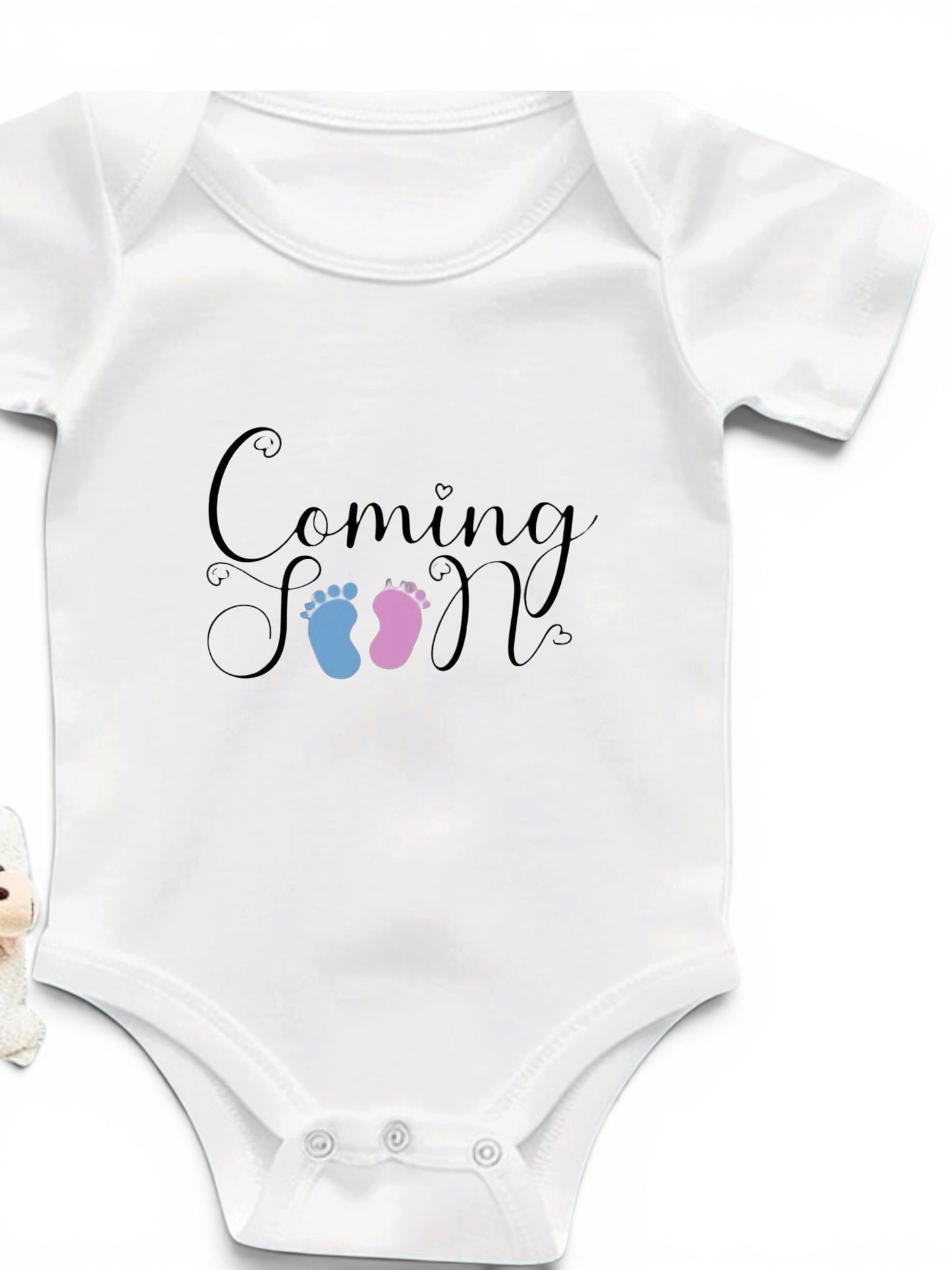Coming Soon Baby Bodysuit