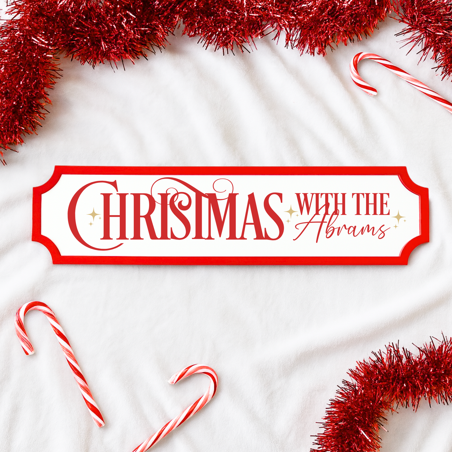 Christmas family Sign