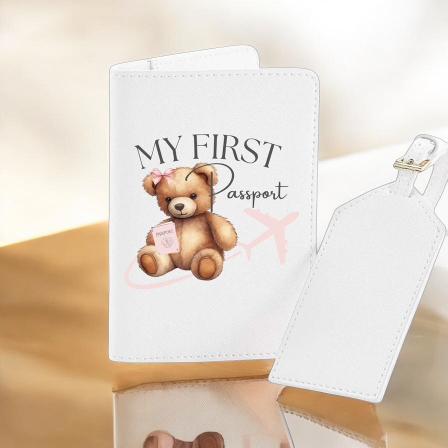 My First Passport Holder & Travel Tag