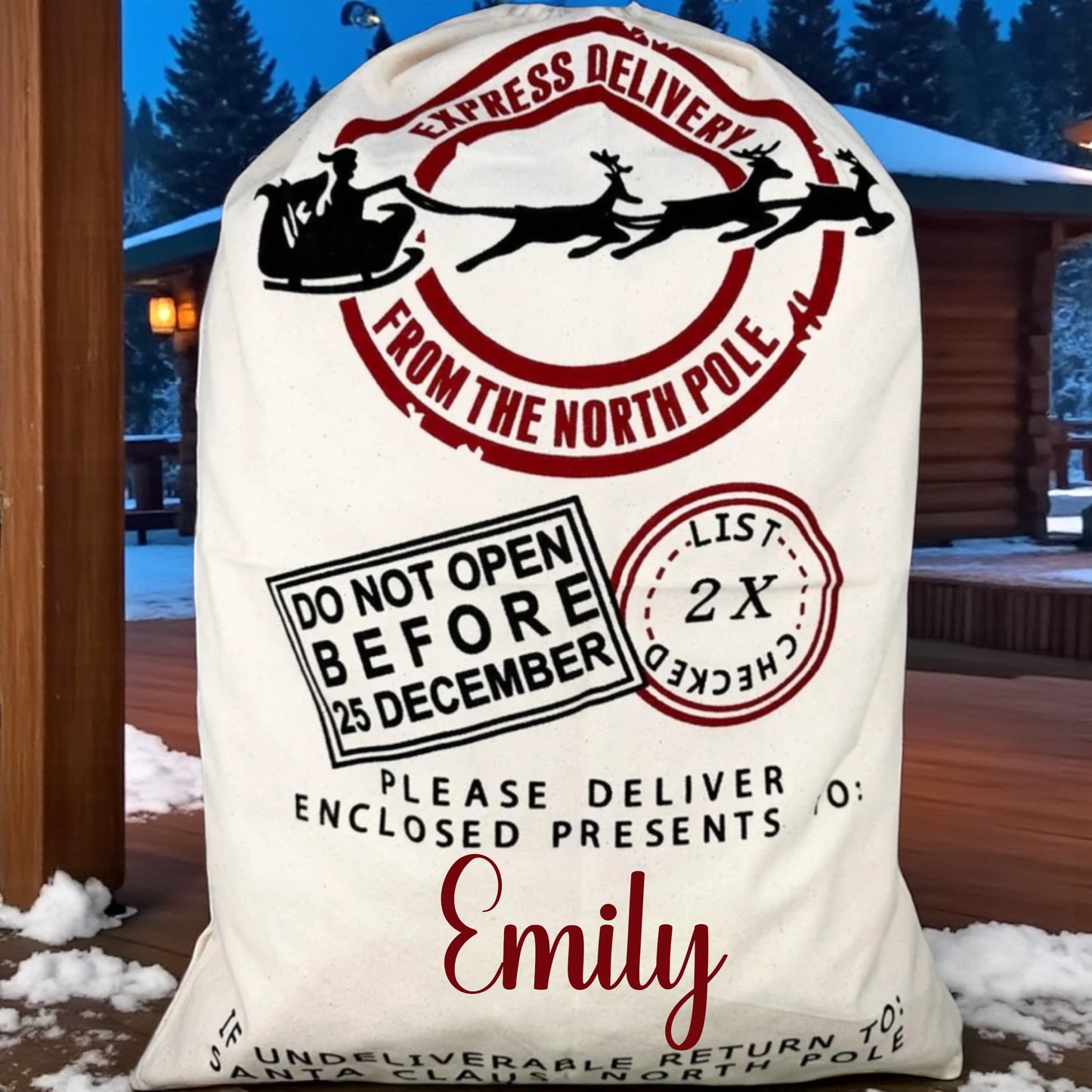 Christmas Sacks Personalised