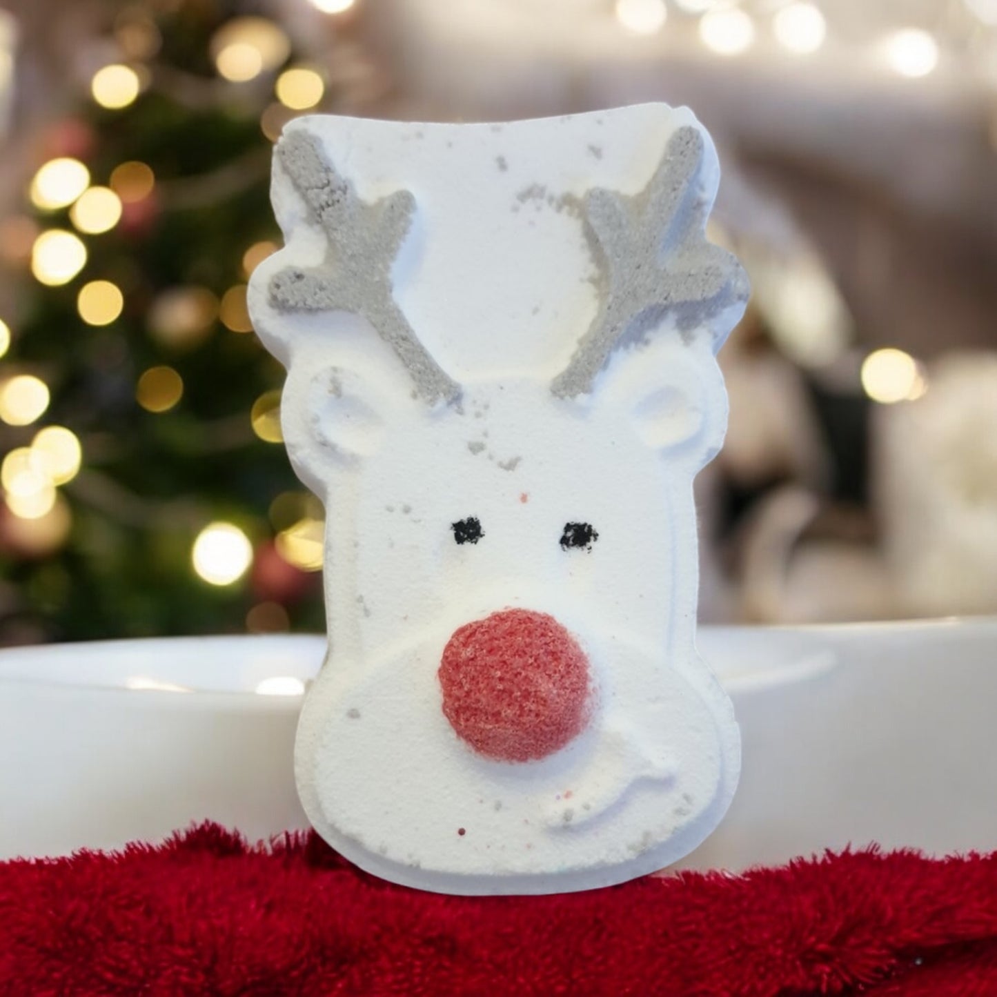 Reindeer With Red Nose Bath bomb