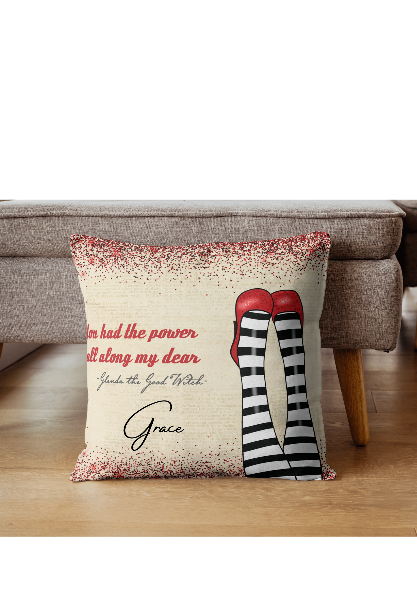 Red Shoes Cushion and pillow