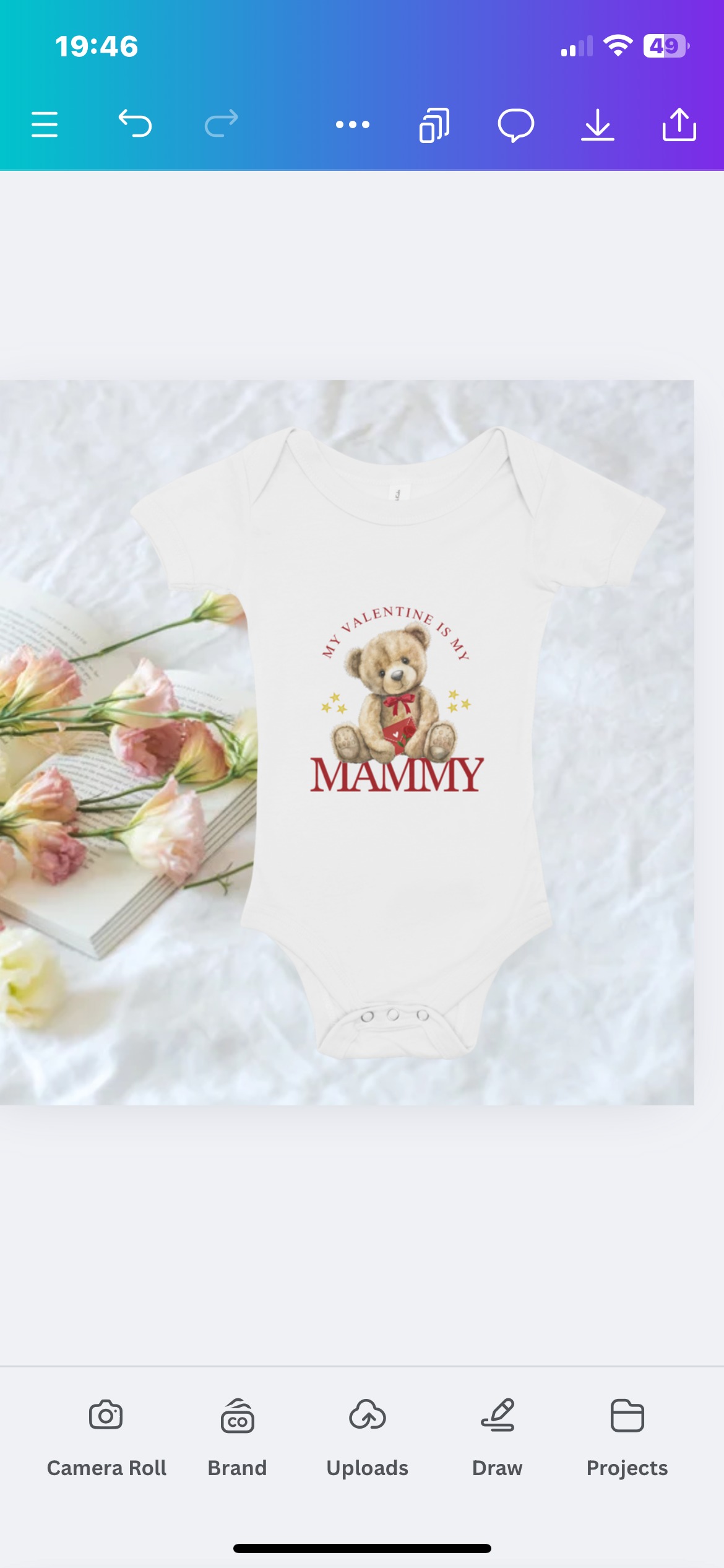 Baby Valentines Bodysuits