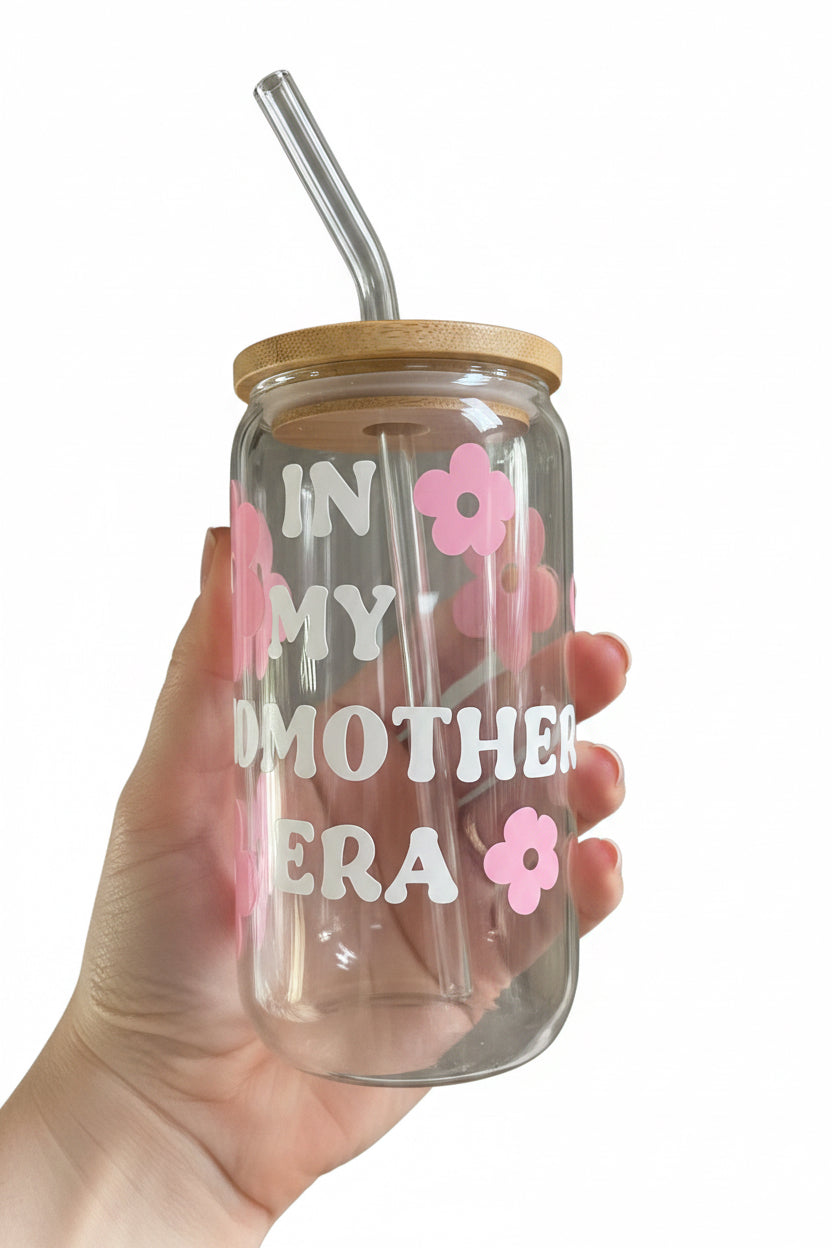 In my Godmother Era Glass Libby Cup