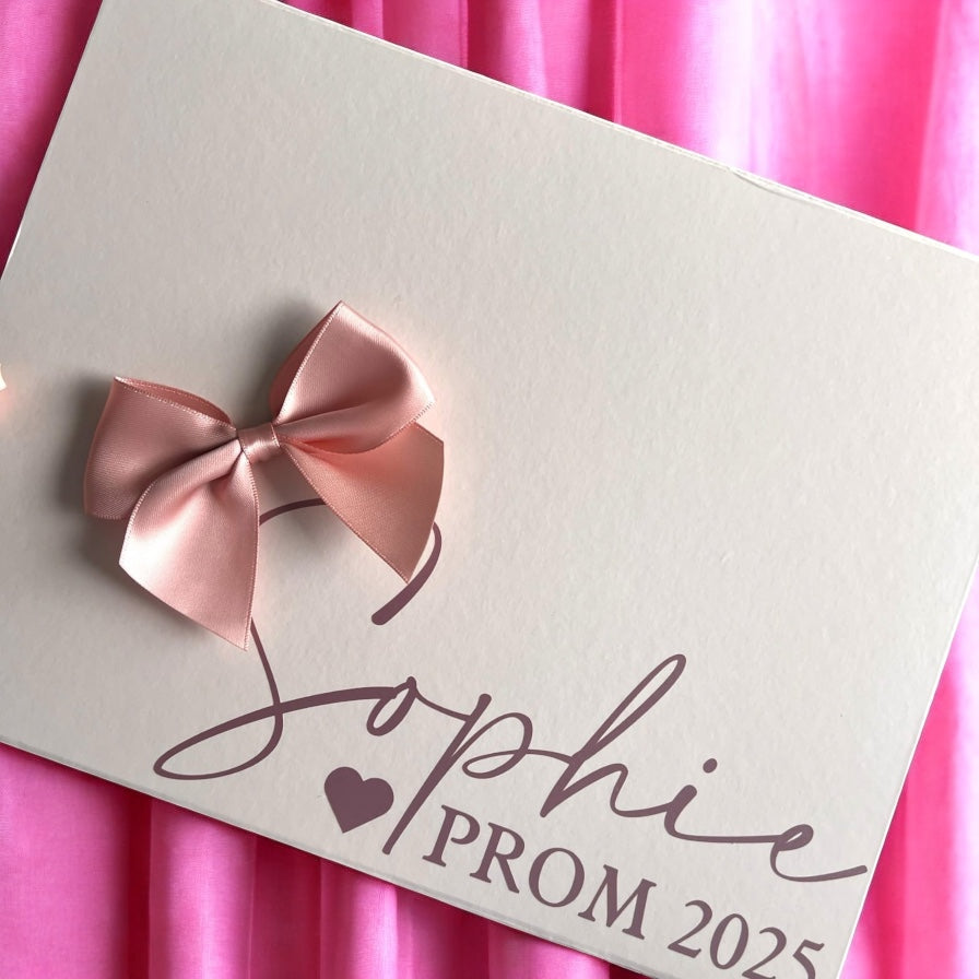 Deep Filled Prom Box Personalisd