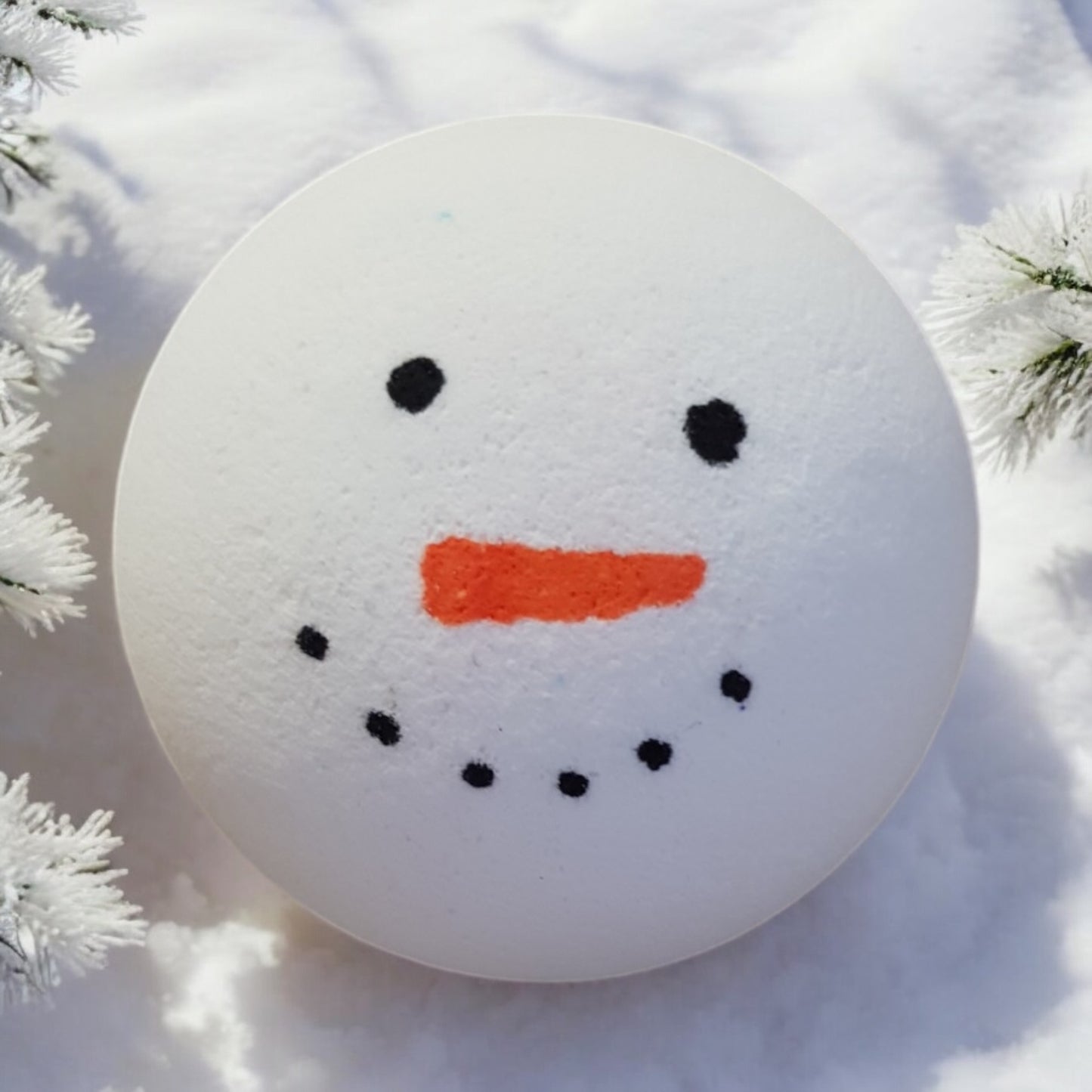 Snowman Bath bomb
