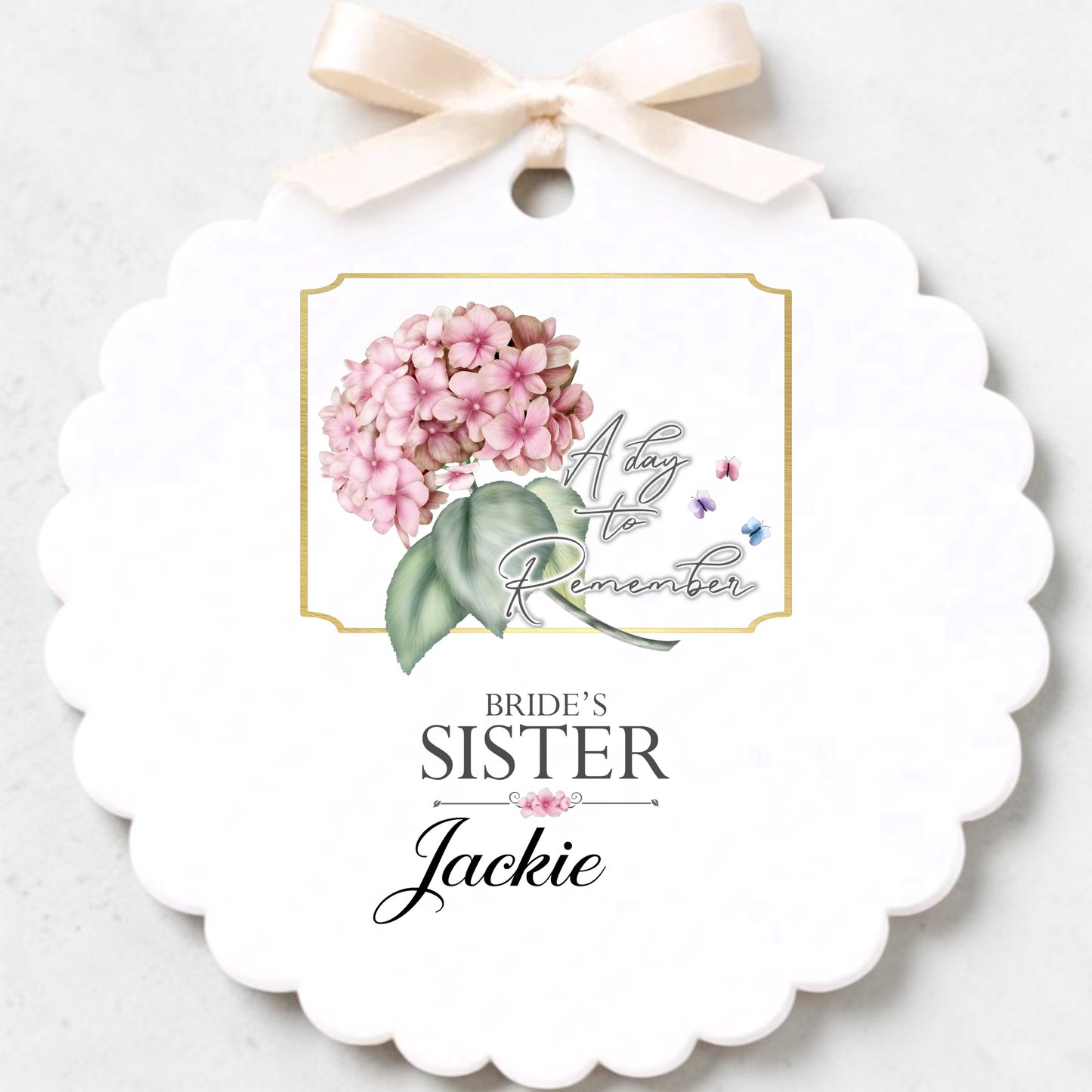 Acrylic Hanger Name Tags