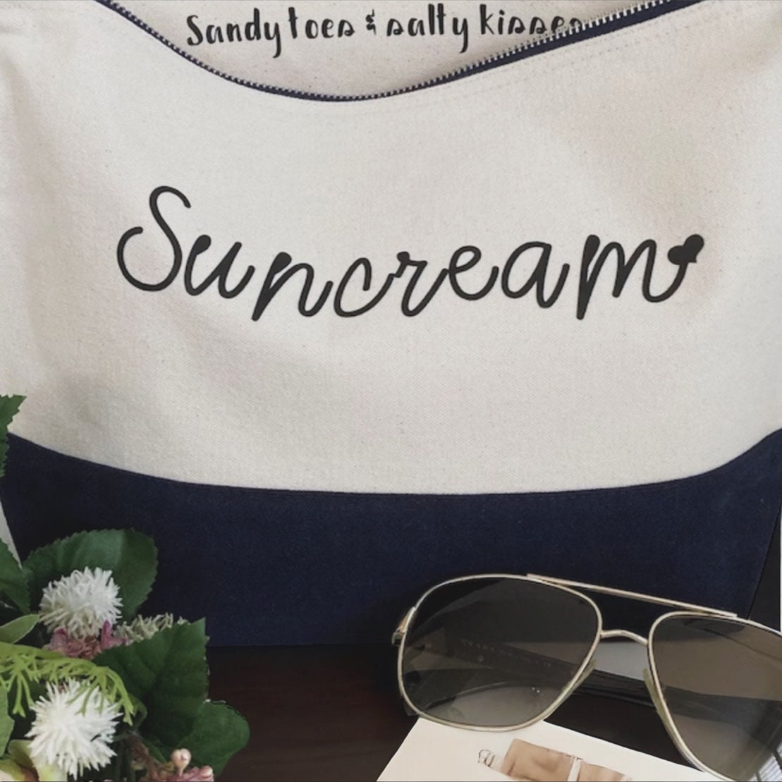 Suncream Holiday Bag