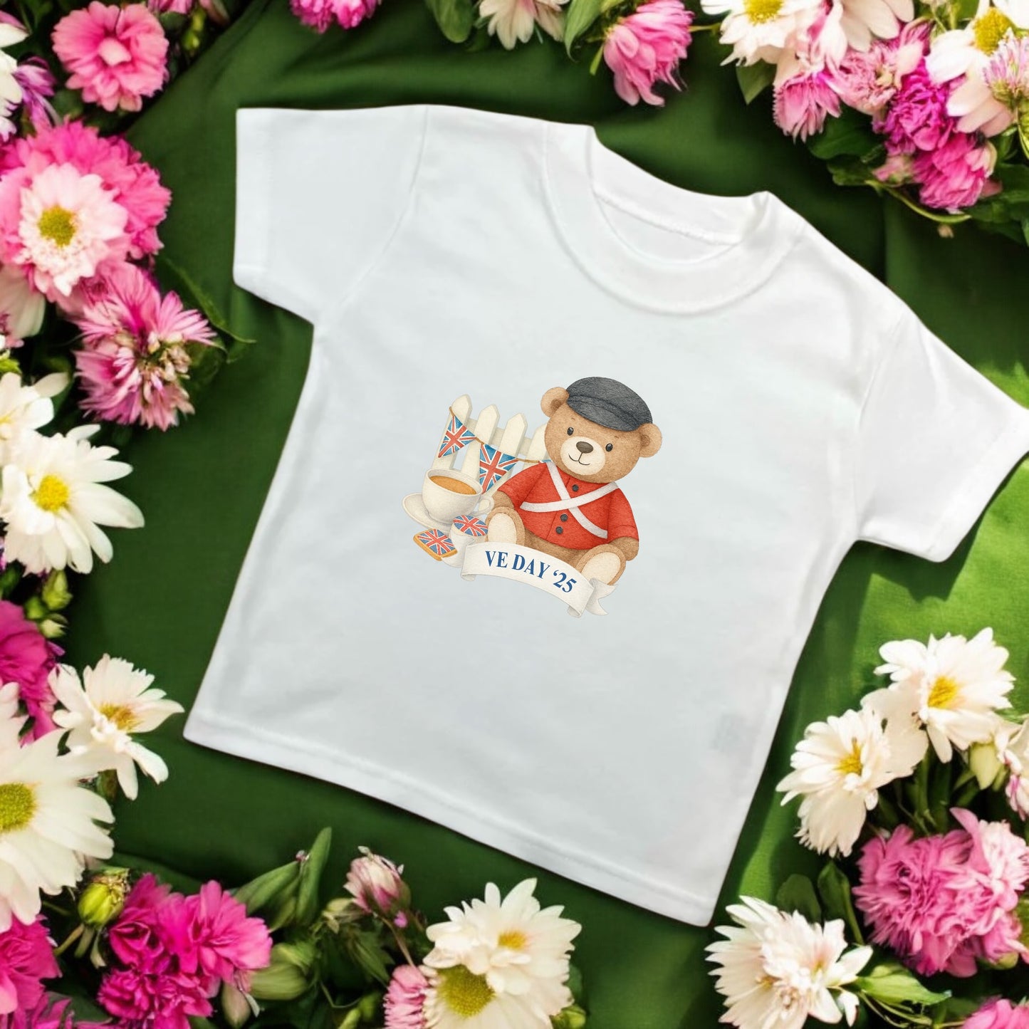 VE Day Bear Soldier T Shirt
