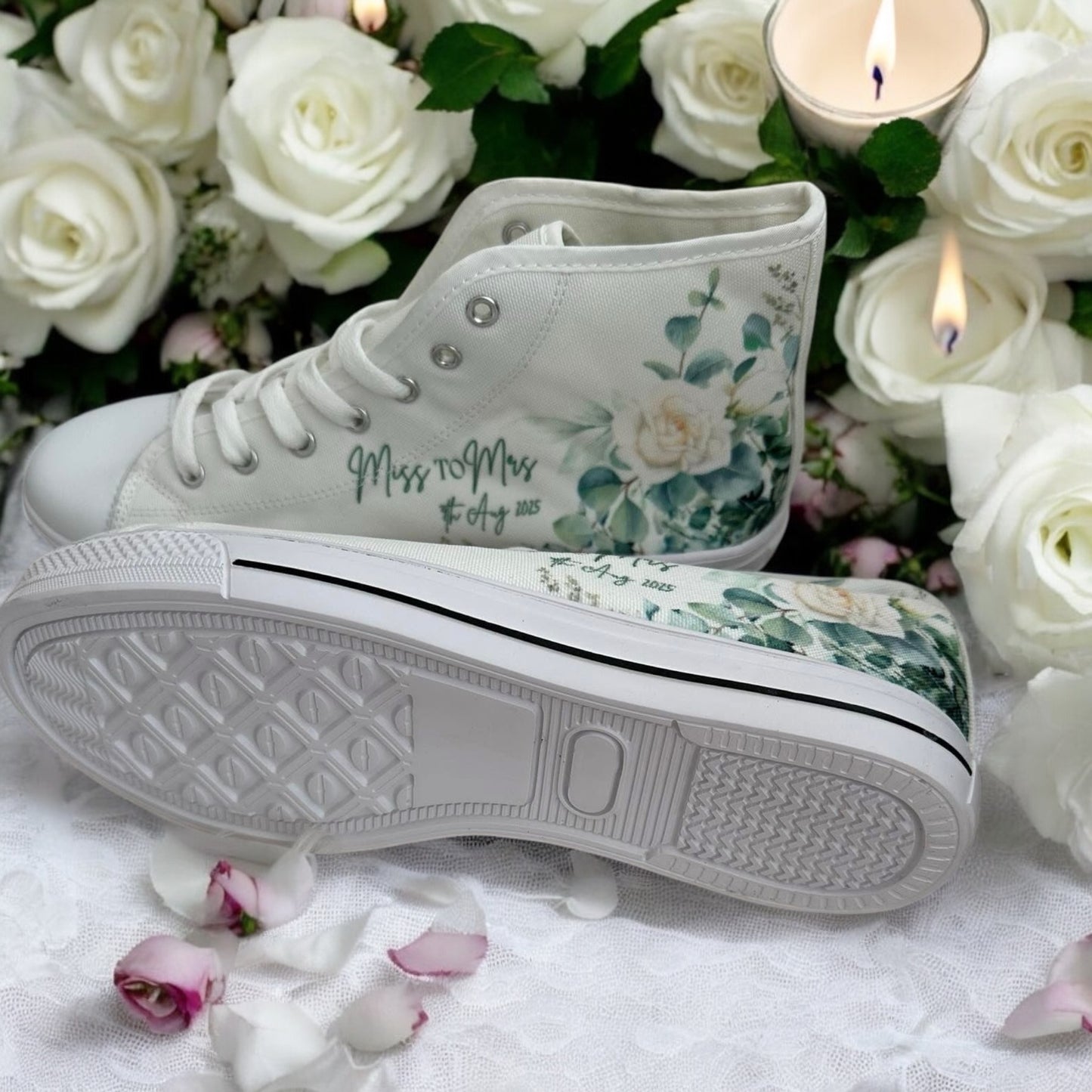 Bridal High Tops Shoes