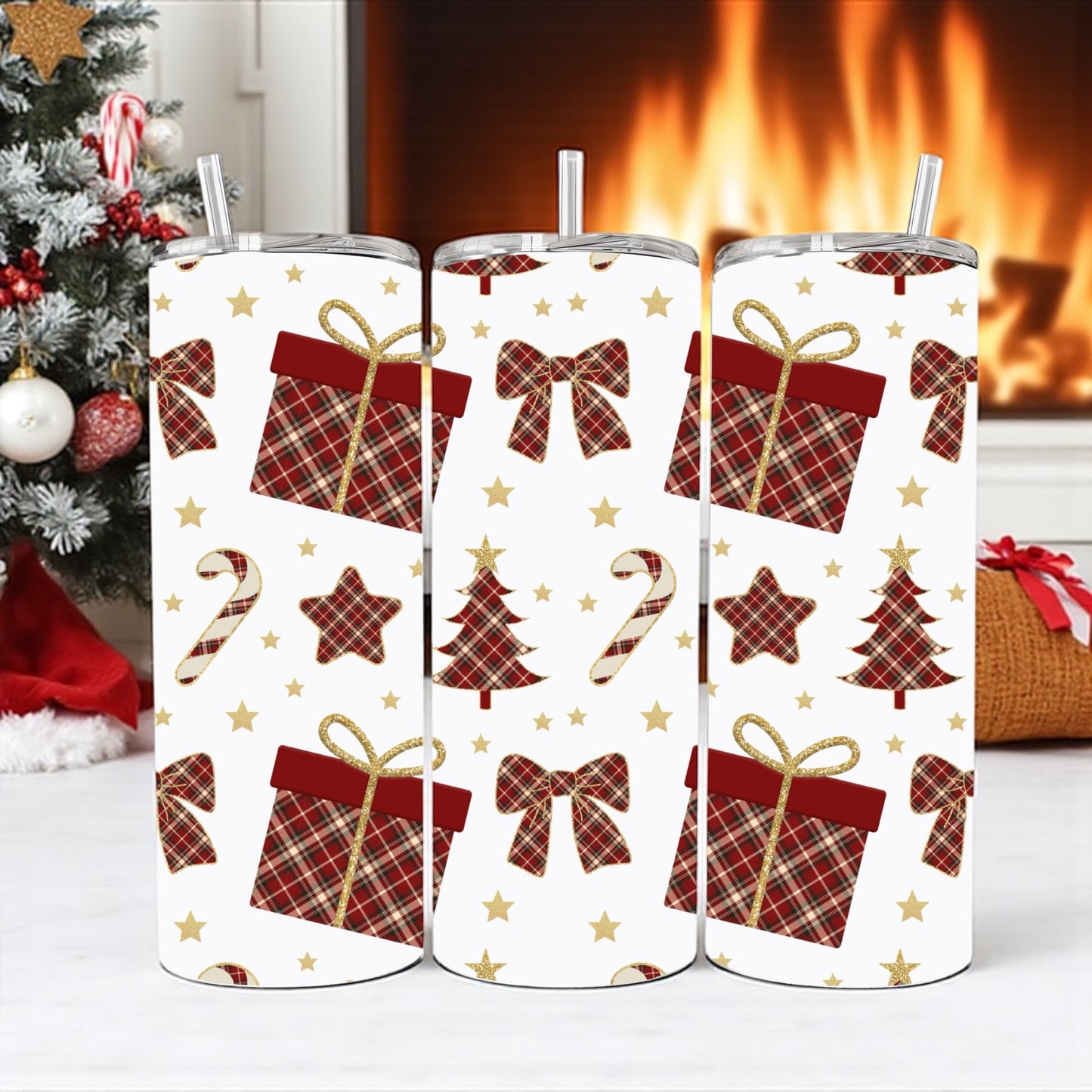 Christmas Parcel Insulated Cup 20oz