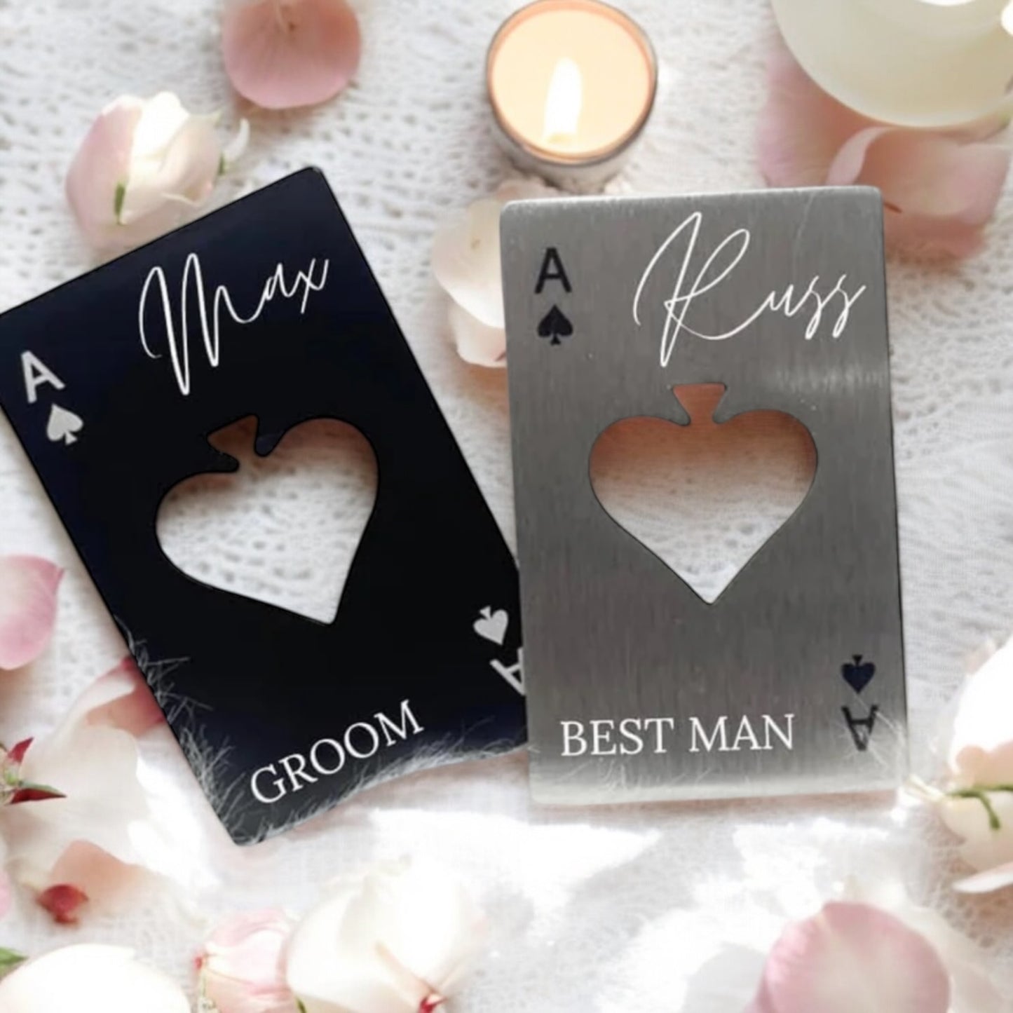Groom / Best Man / Fatherof Bride Bottle Openers
