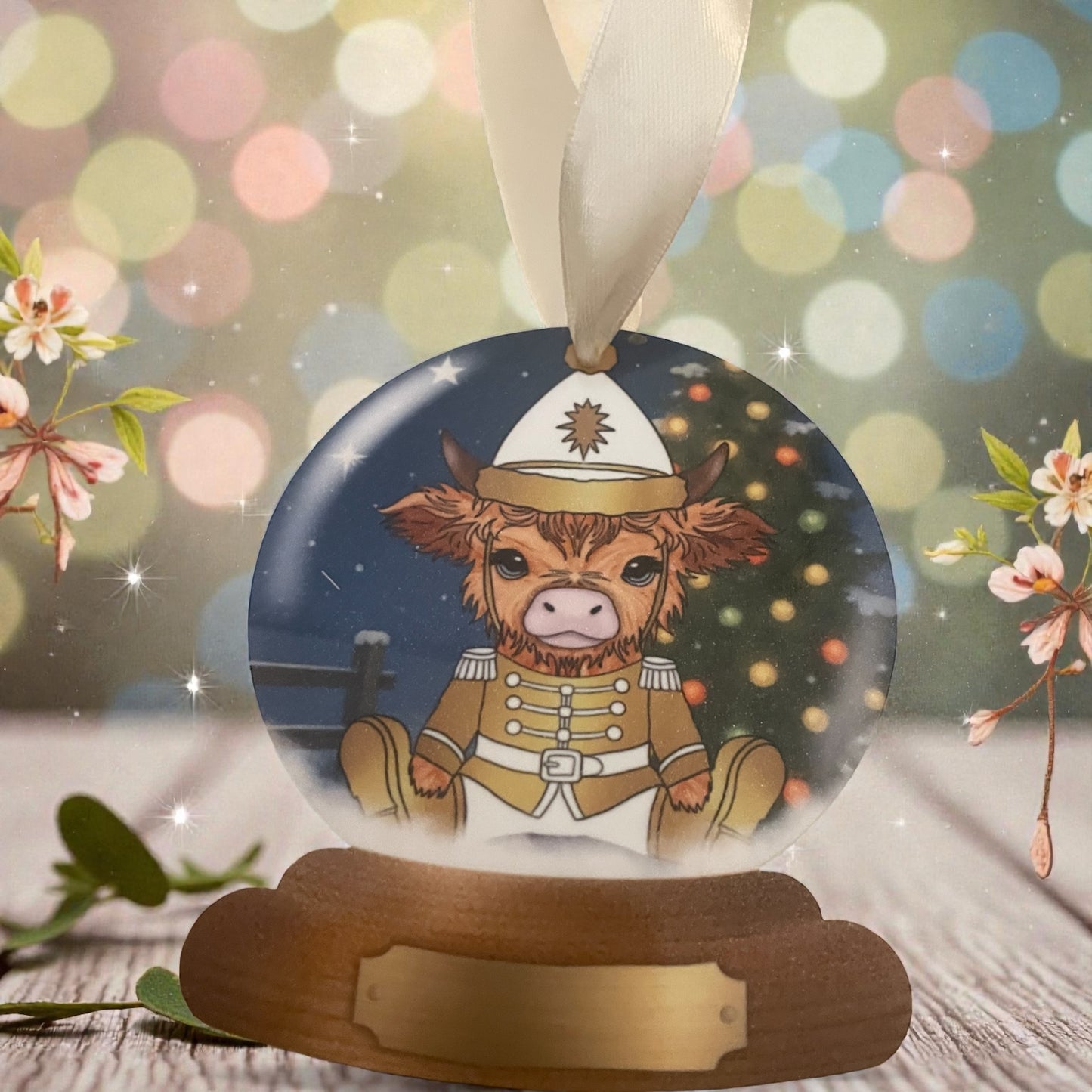 Highland Cow Tree decoration