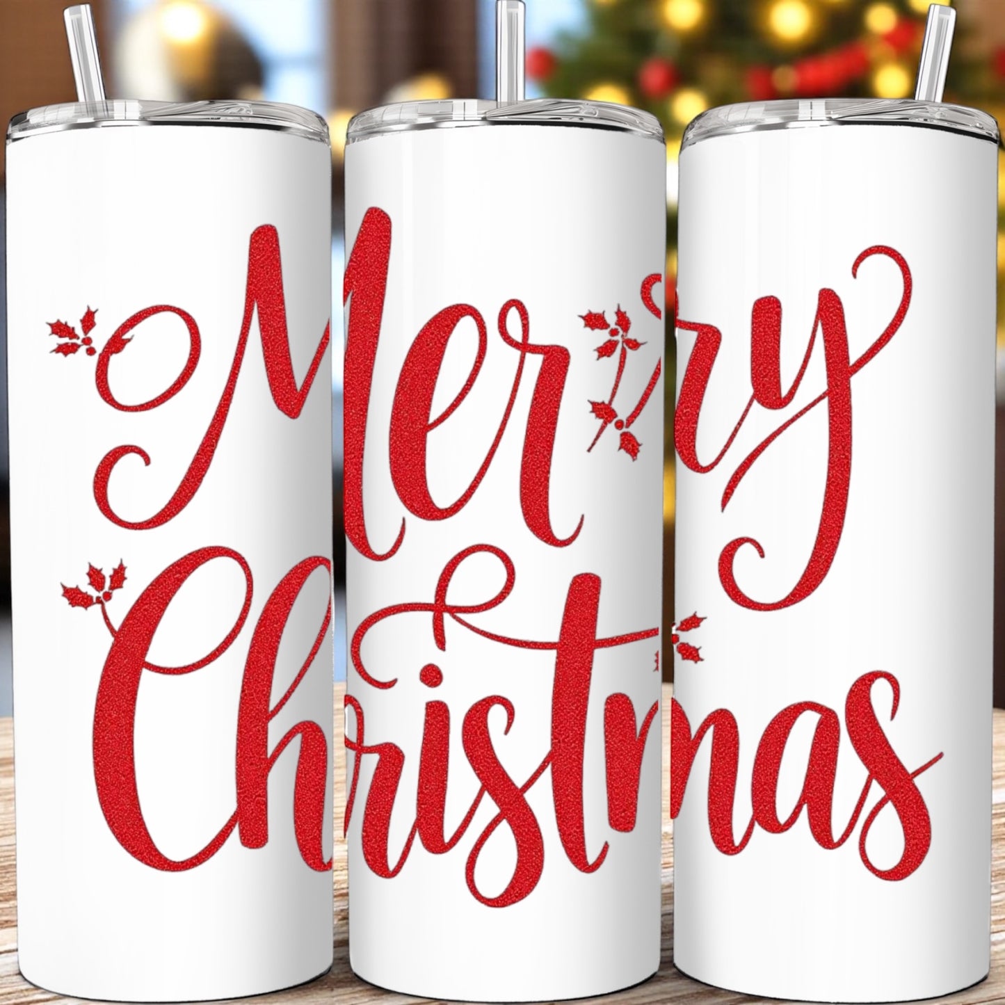 Merry Christmas Insulated Cup 20oz