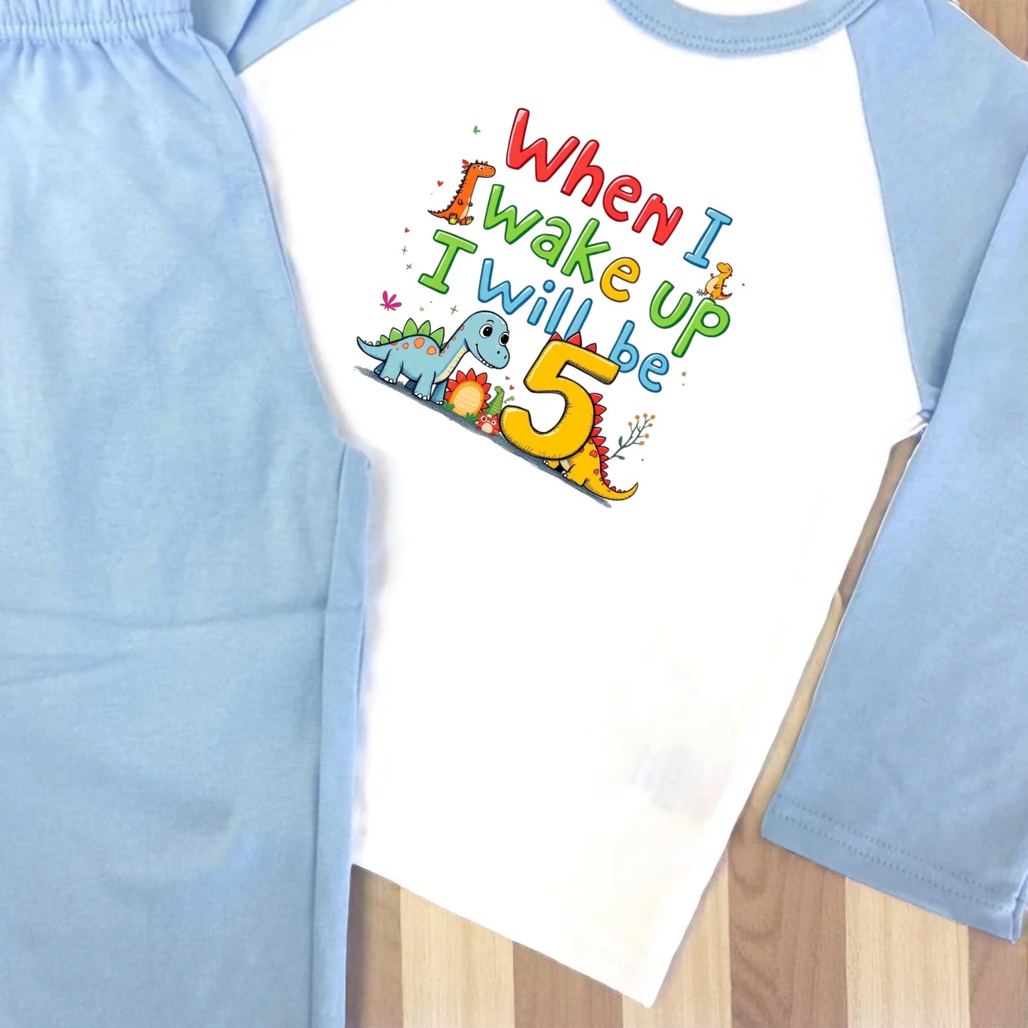 When I wake up Dino PJS