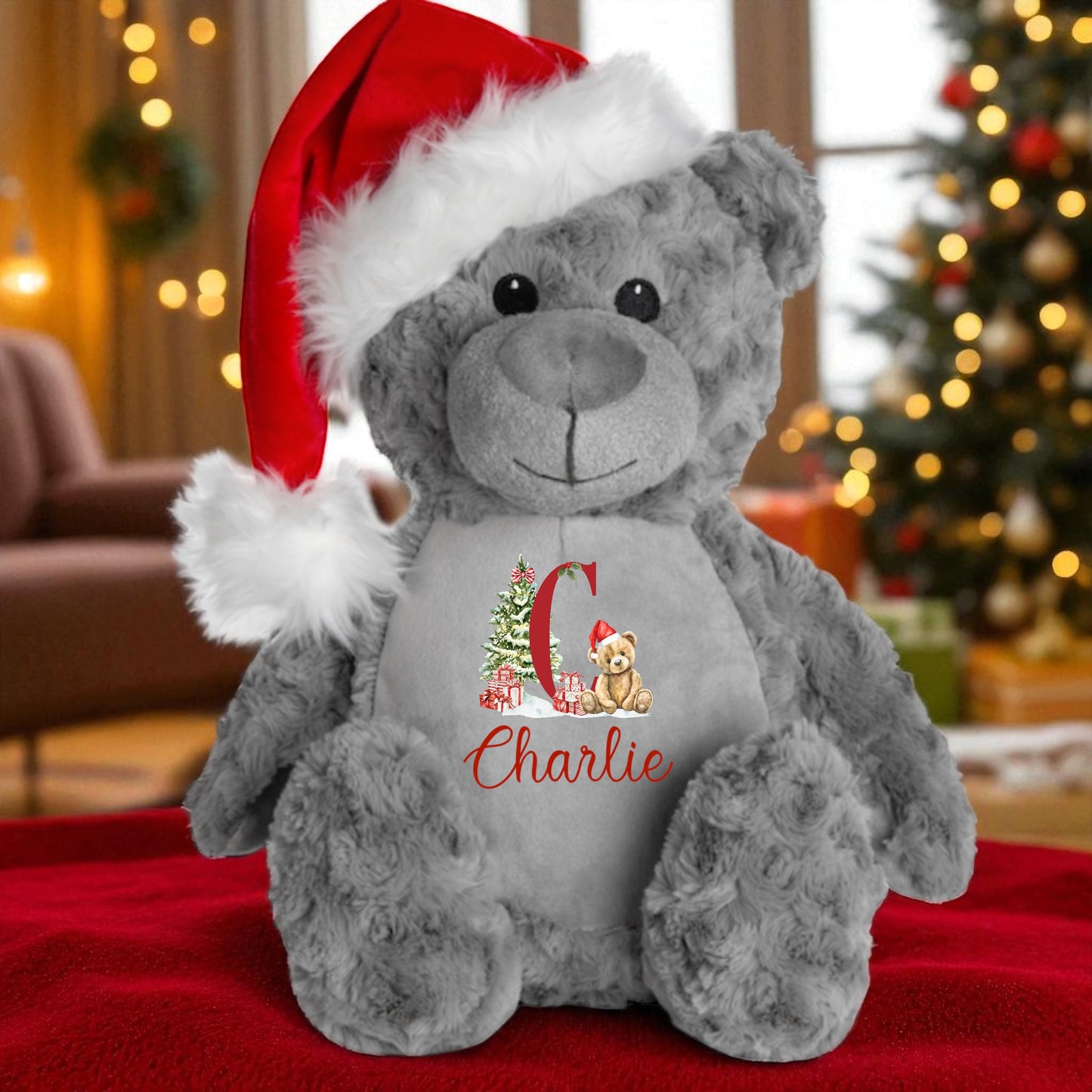 Santa Bear Personalised