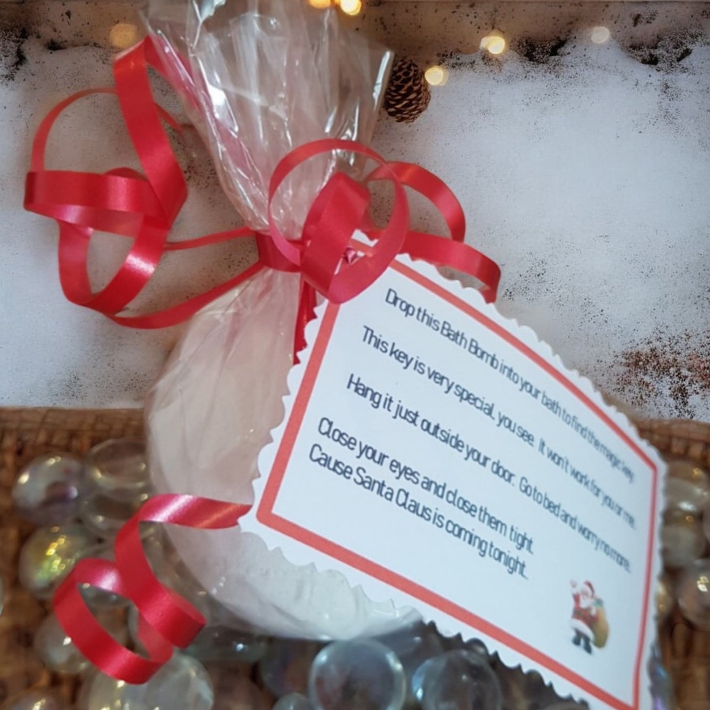 Santa Key Bath Bomb