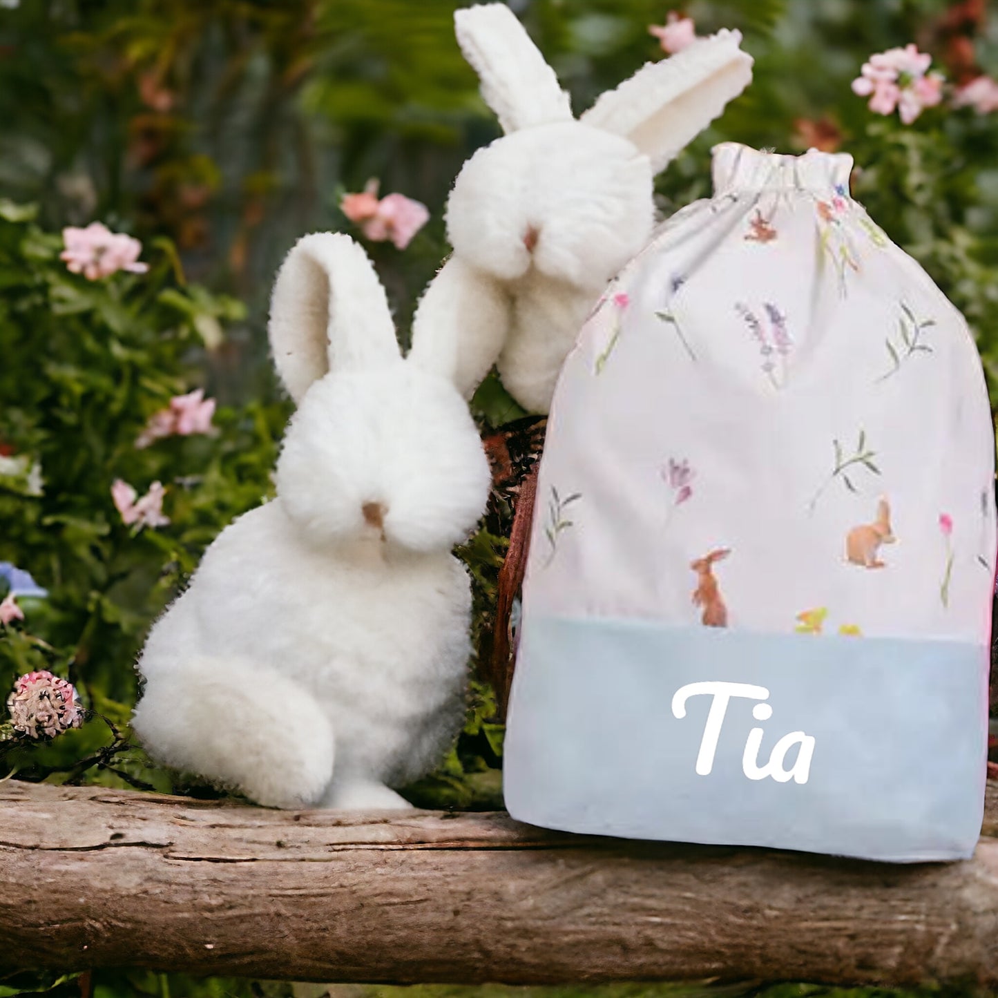 Easter Linen Bags