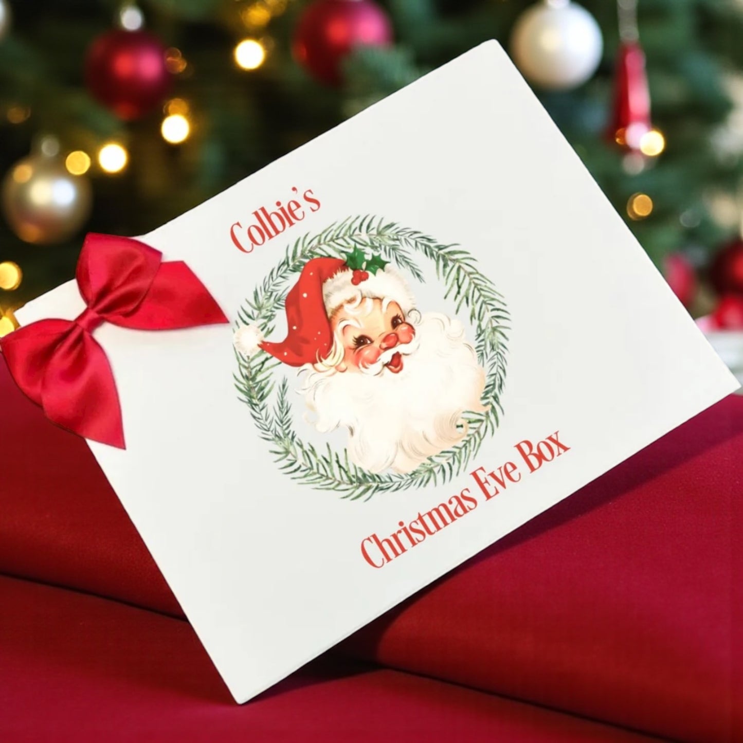 (Copy) Santa Vintage Christmas Box