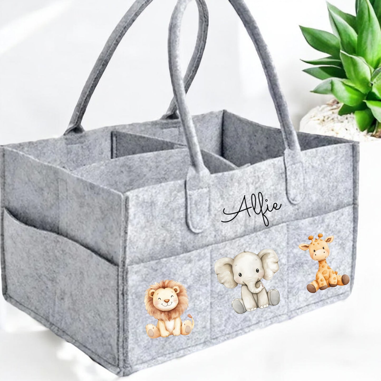 Baby Caddy Felted Bag