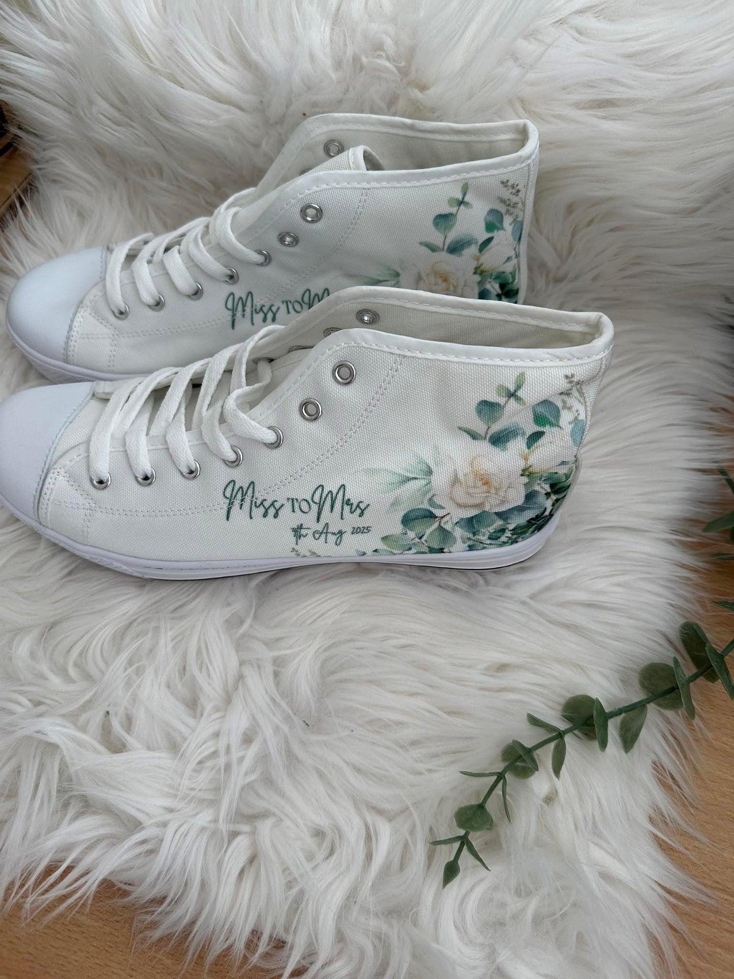 Bridal High Tops Shoes