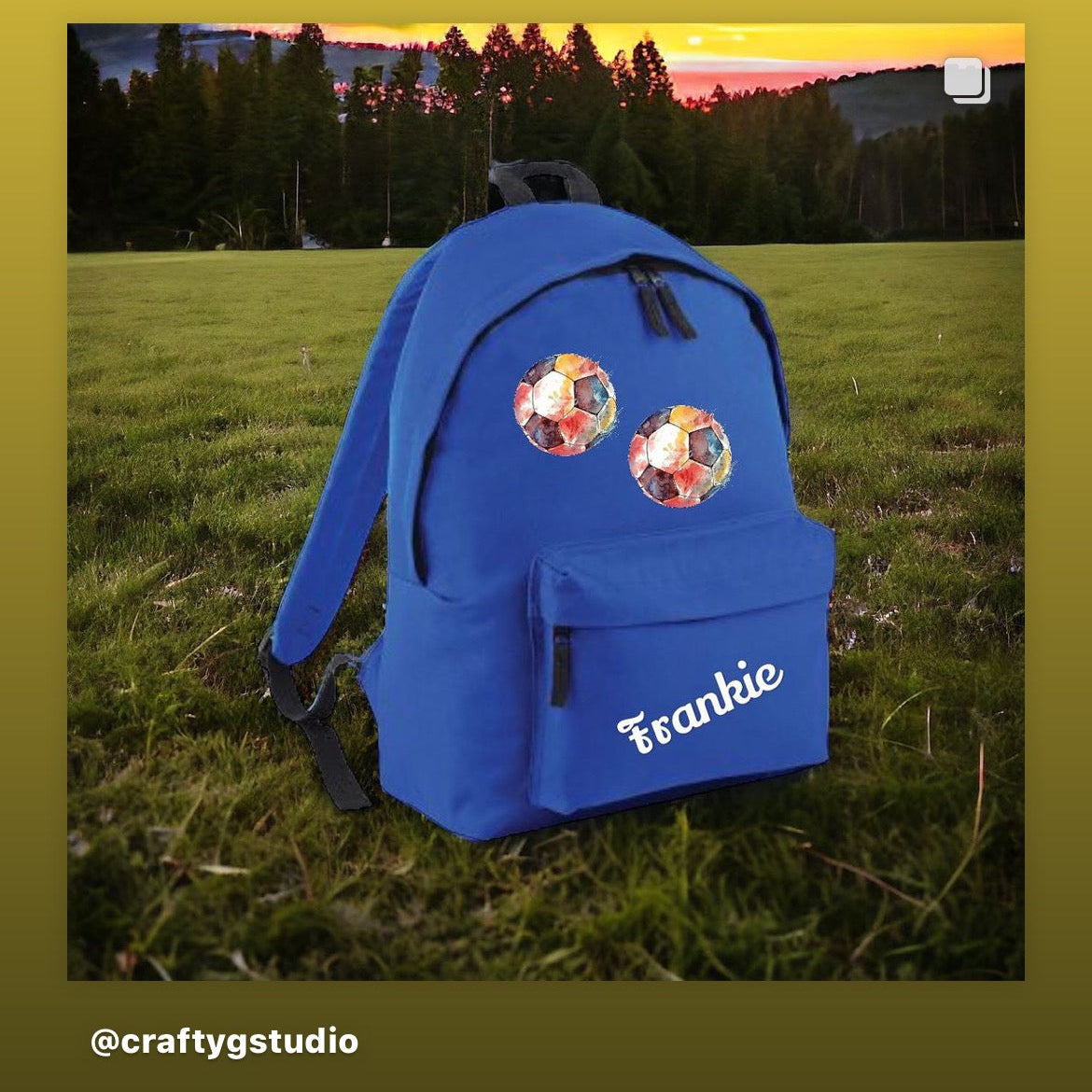 Football theme Rucksacks