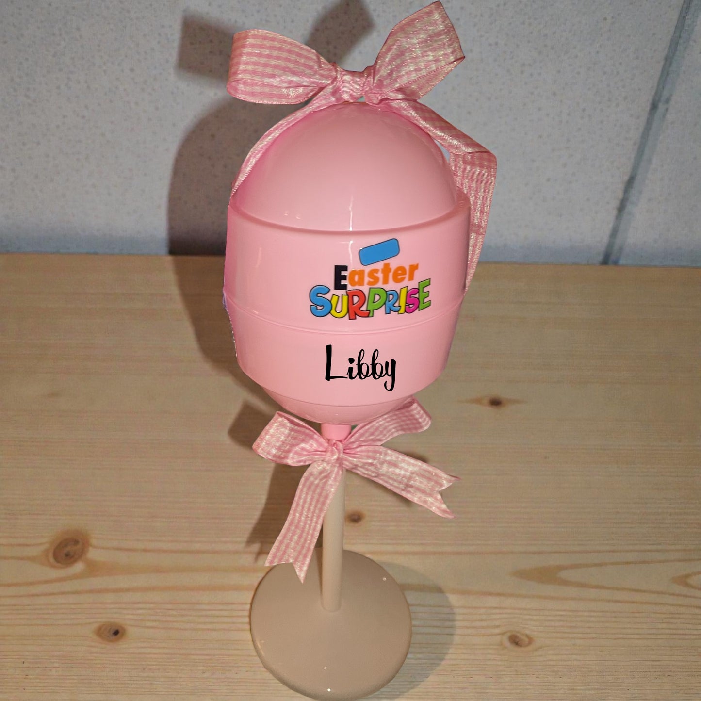Mini Fillable Lolipop Personalised Chicks