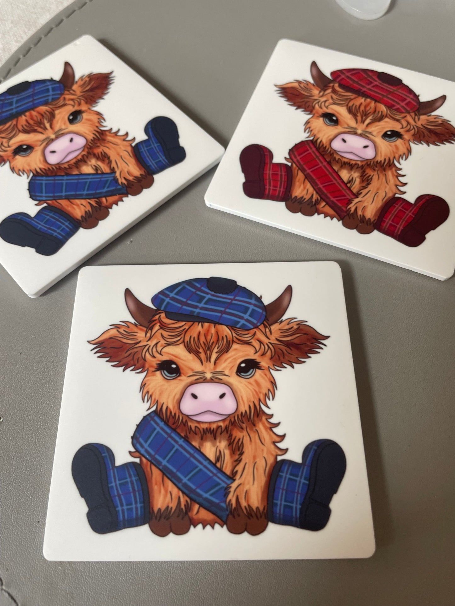 Fridge Magnet Highland Cows