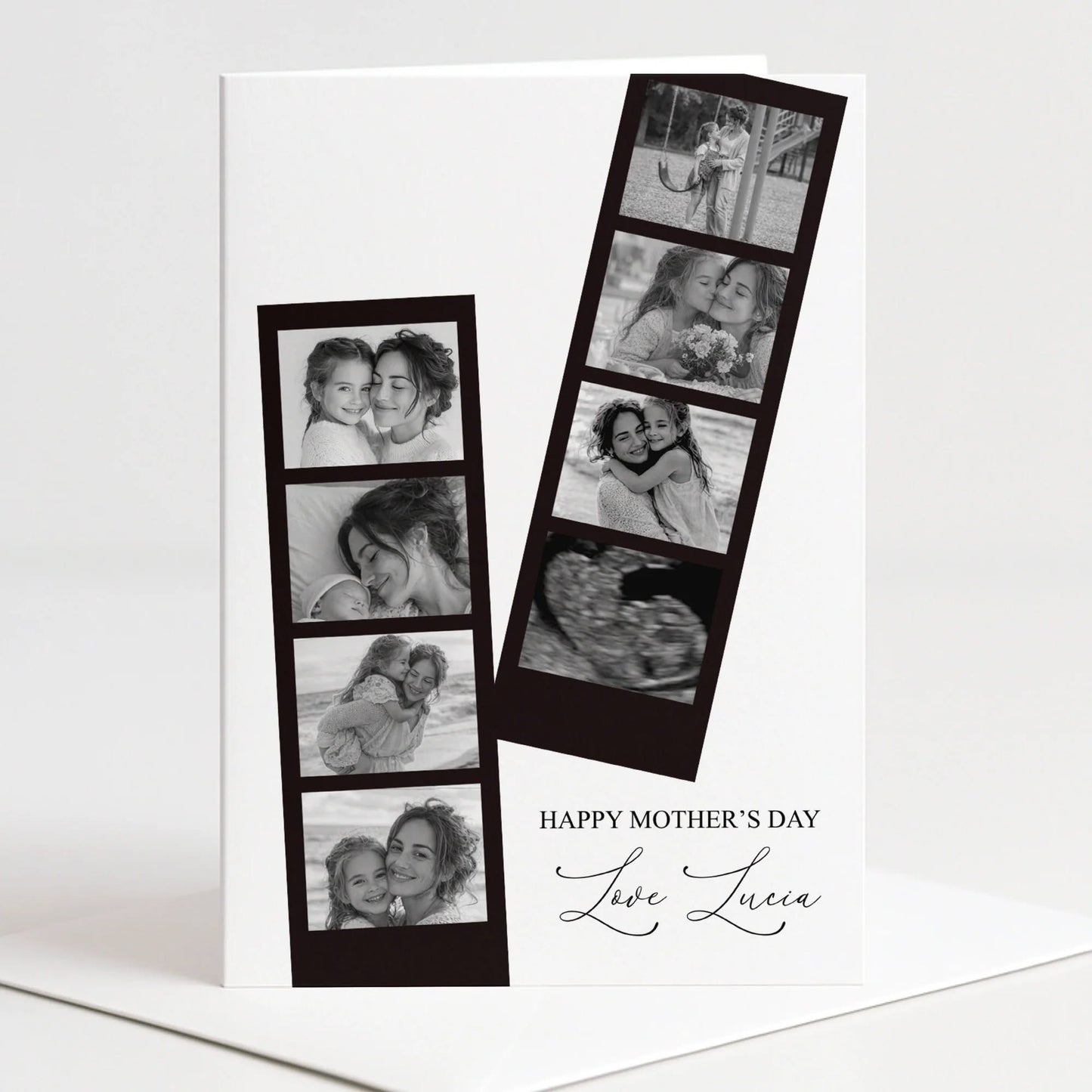 Custom Polaroid Greetings Card