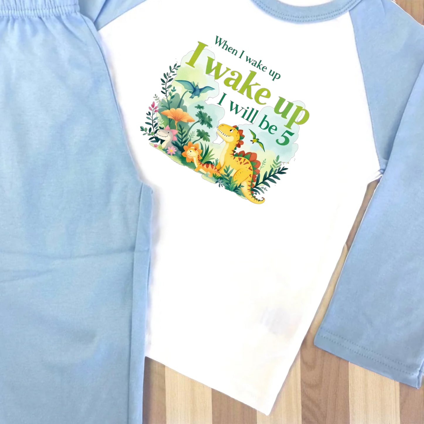 When I wake up Dino PJS