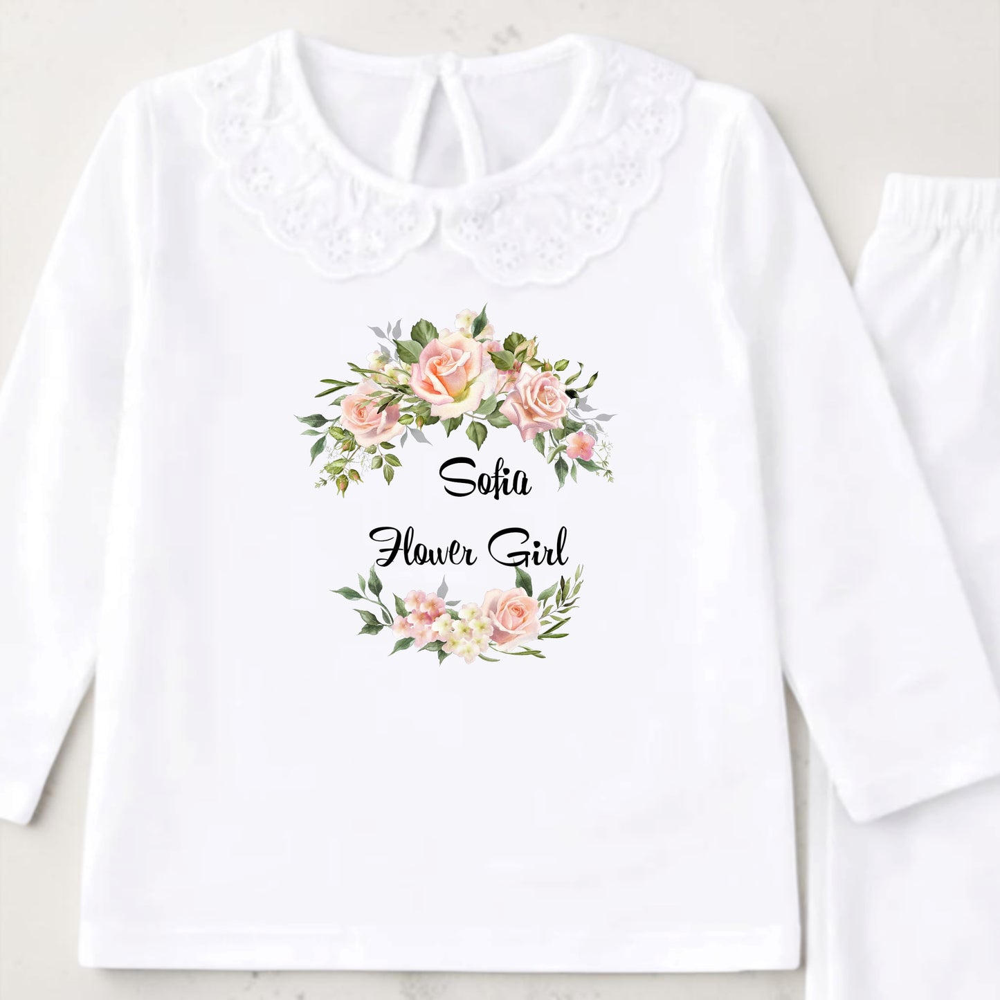 Frill Flower Girl pjs