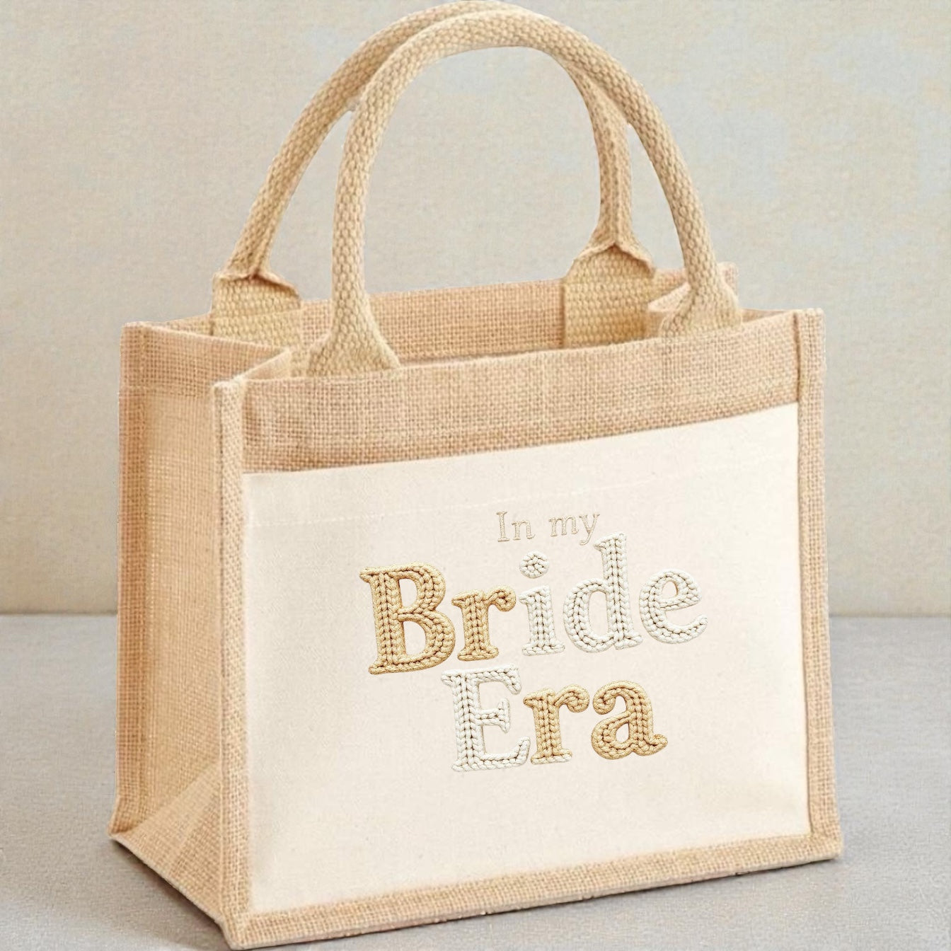 In my Bride Era Canvas Tote Bag