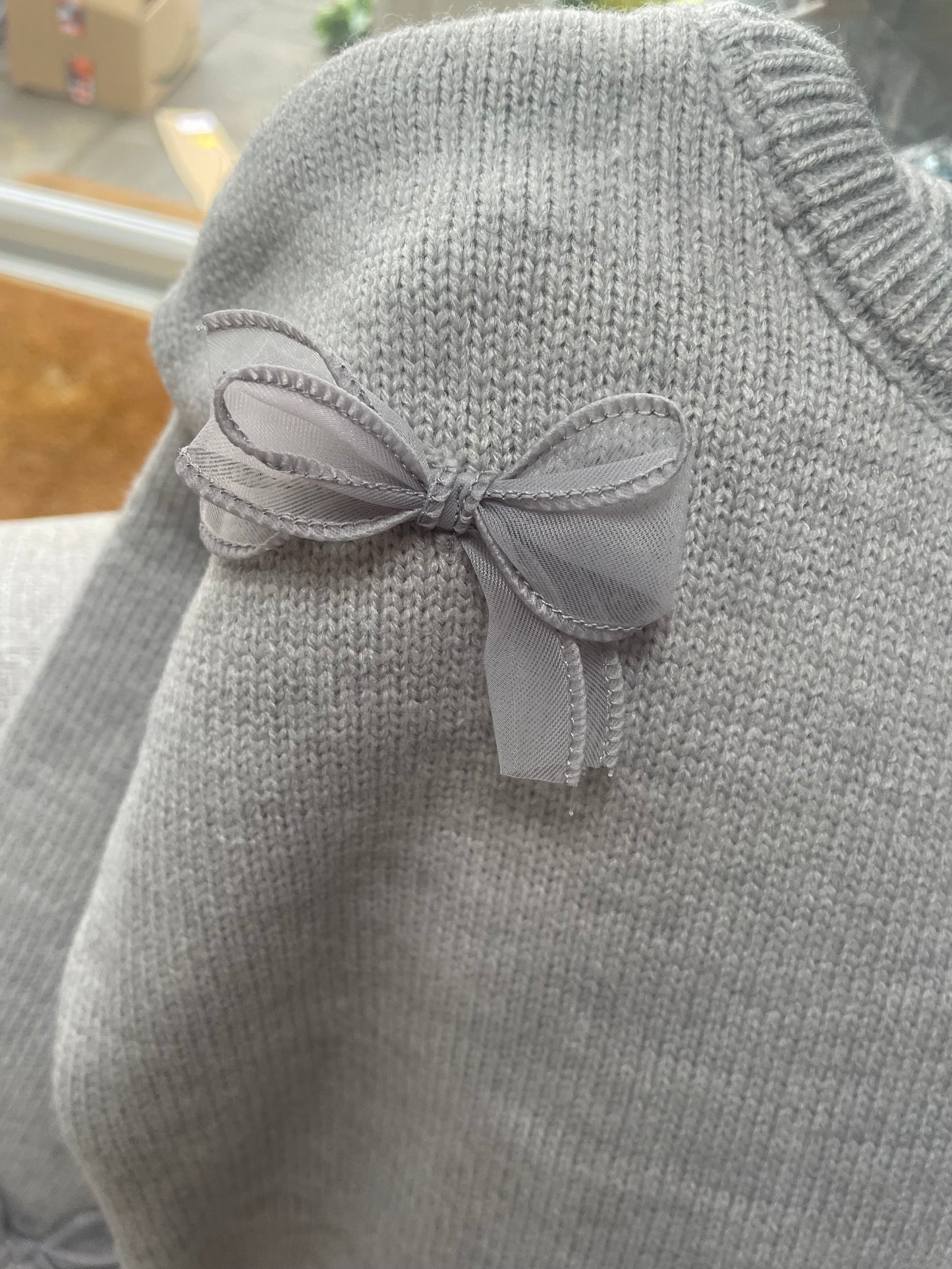 Girls Bow Jumper