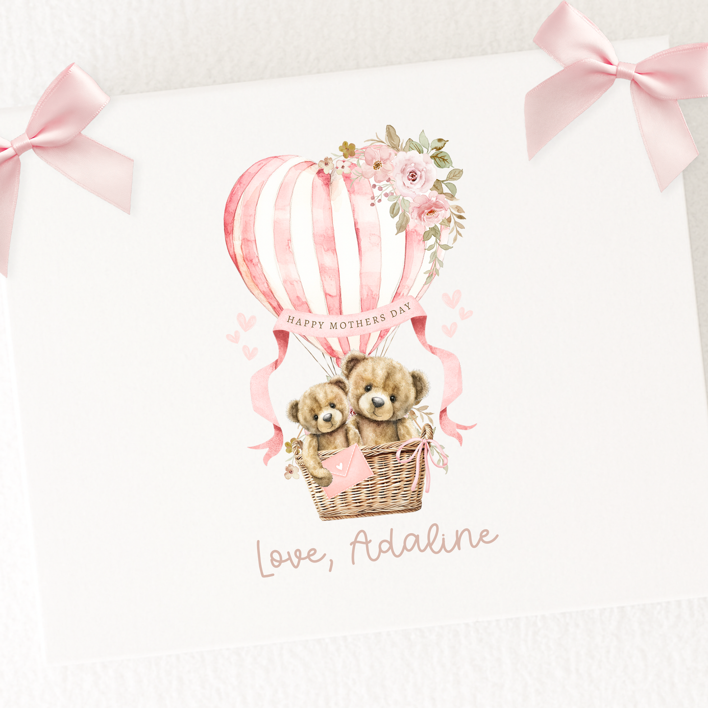 Mummy Magentic Keepsake Box balloon bears