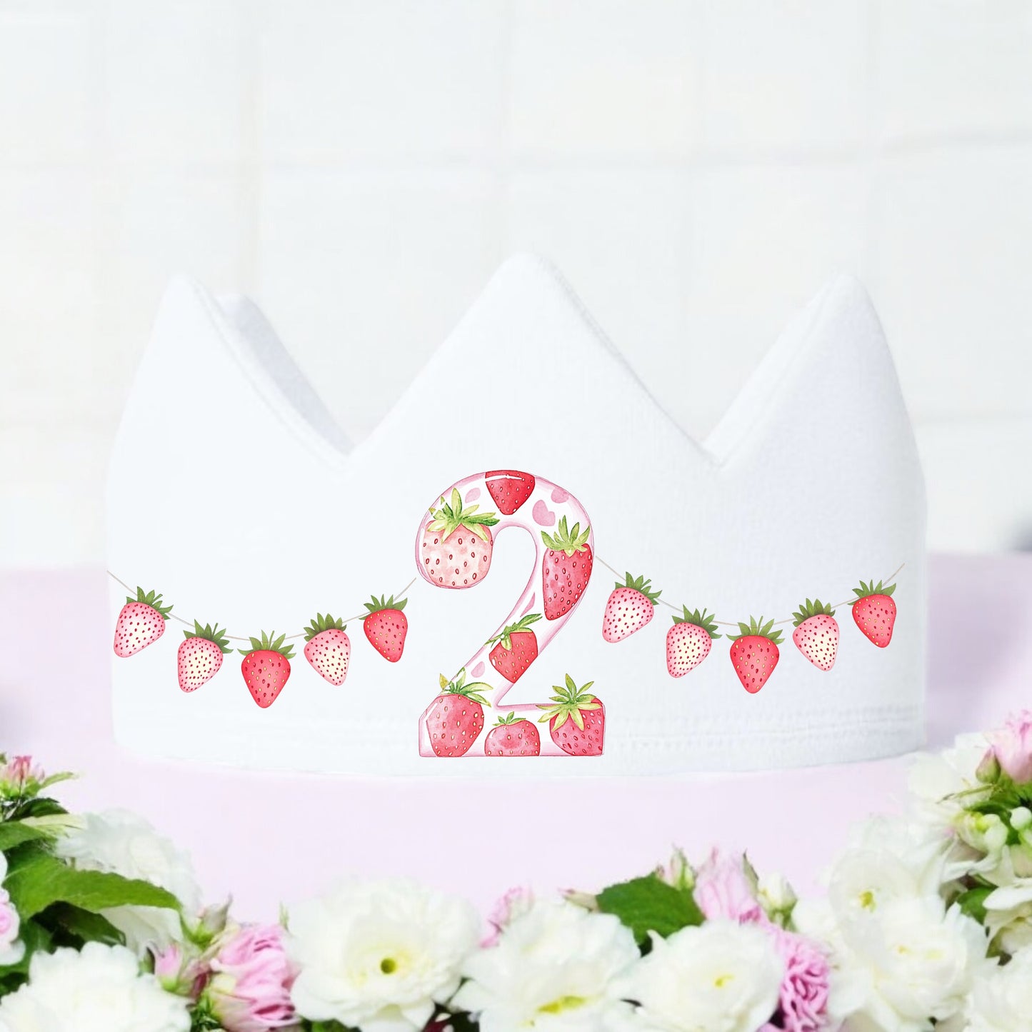 Soft Plush Adjustable Birthday Crowns
