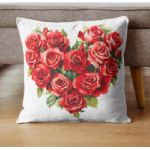 Roses Grow on you Cushion