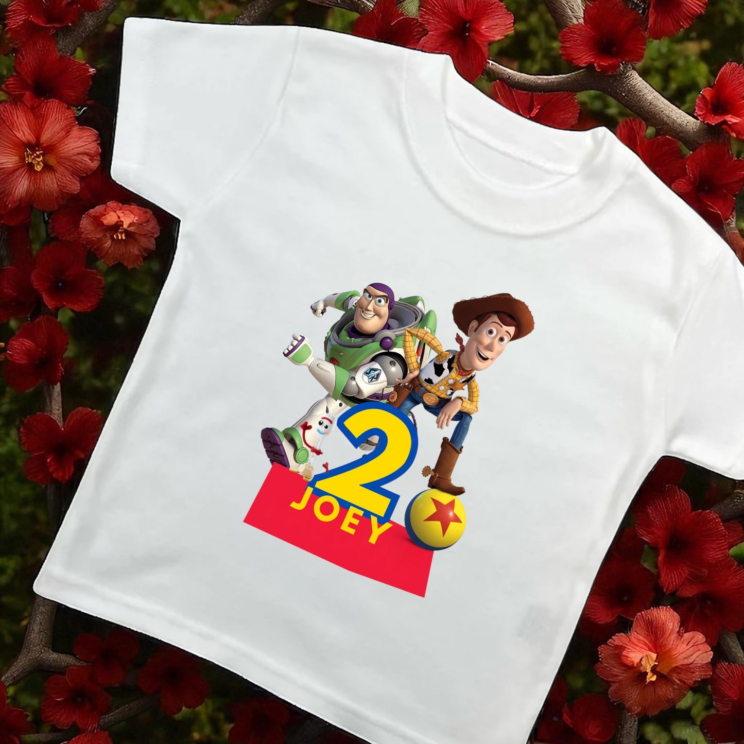 Woodie Birthday T Shirt Personalised