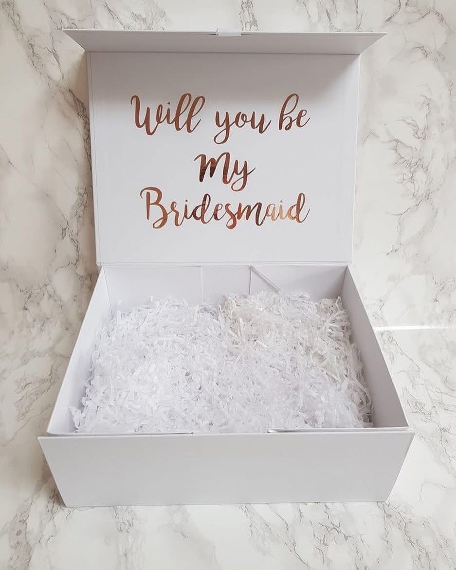 Will You Be My Bridesmaid Flower Girl Etc