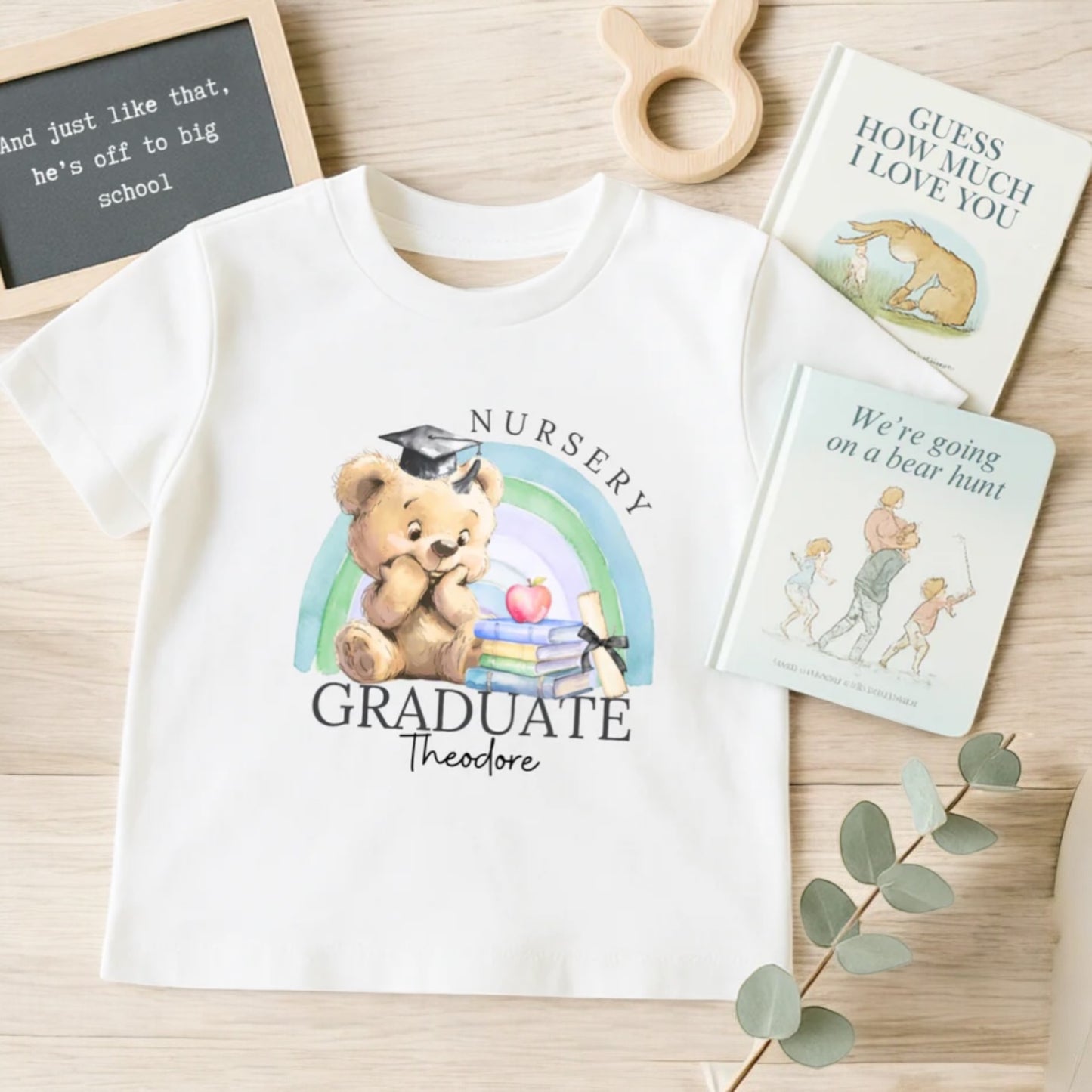 Nursery Graduation T-shirts Personalised