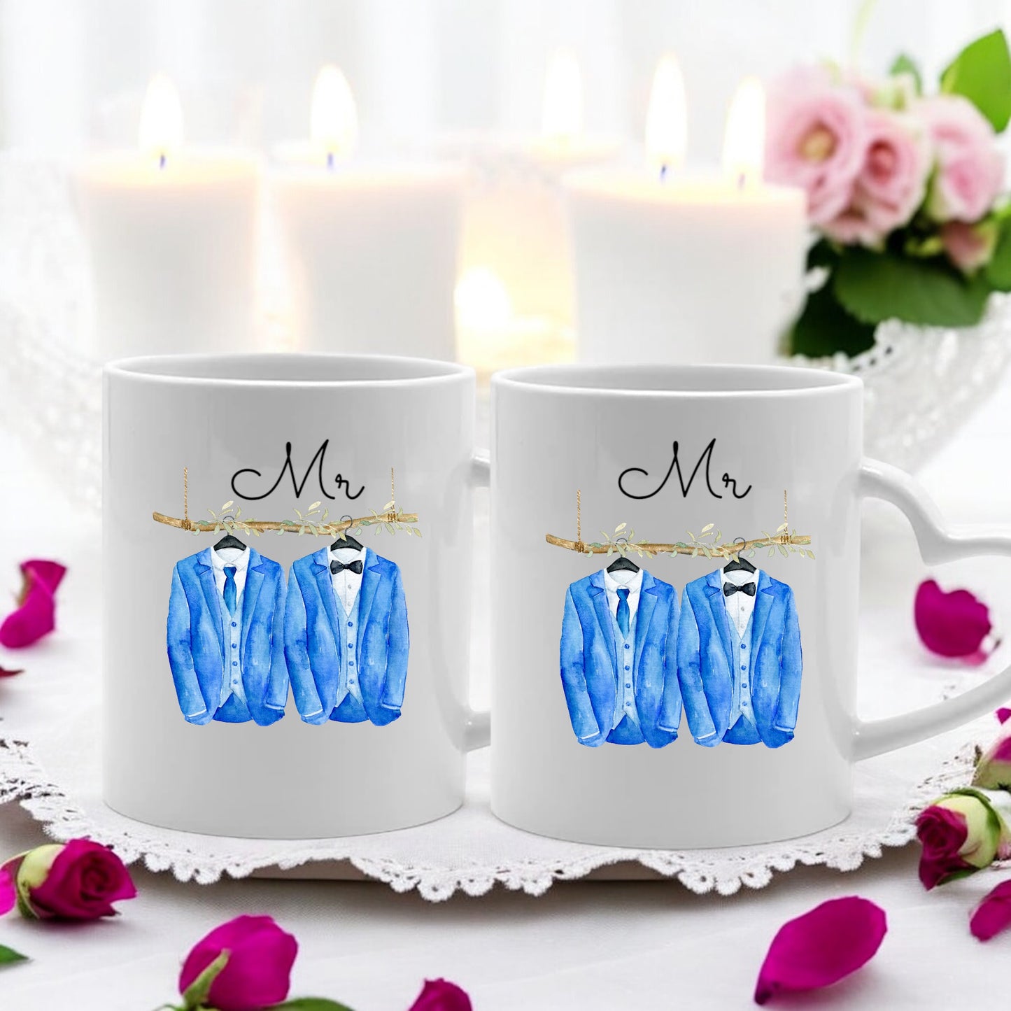 Mr & Mr Matching Mugs