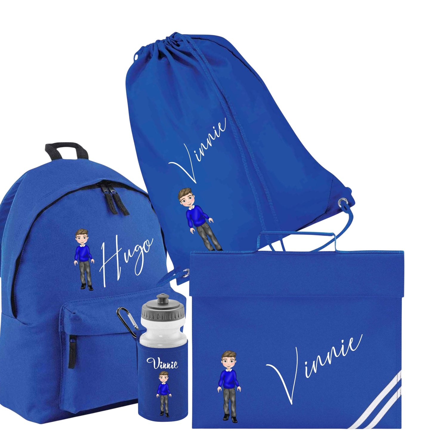 Deluxe School set personalised