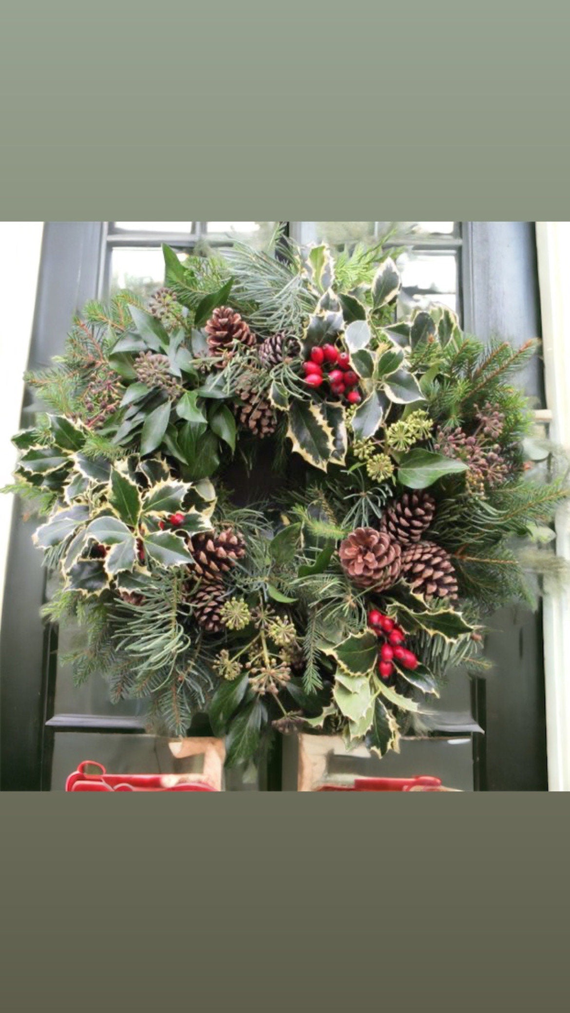 Berry Berry Real wreath