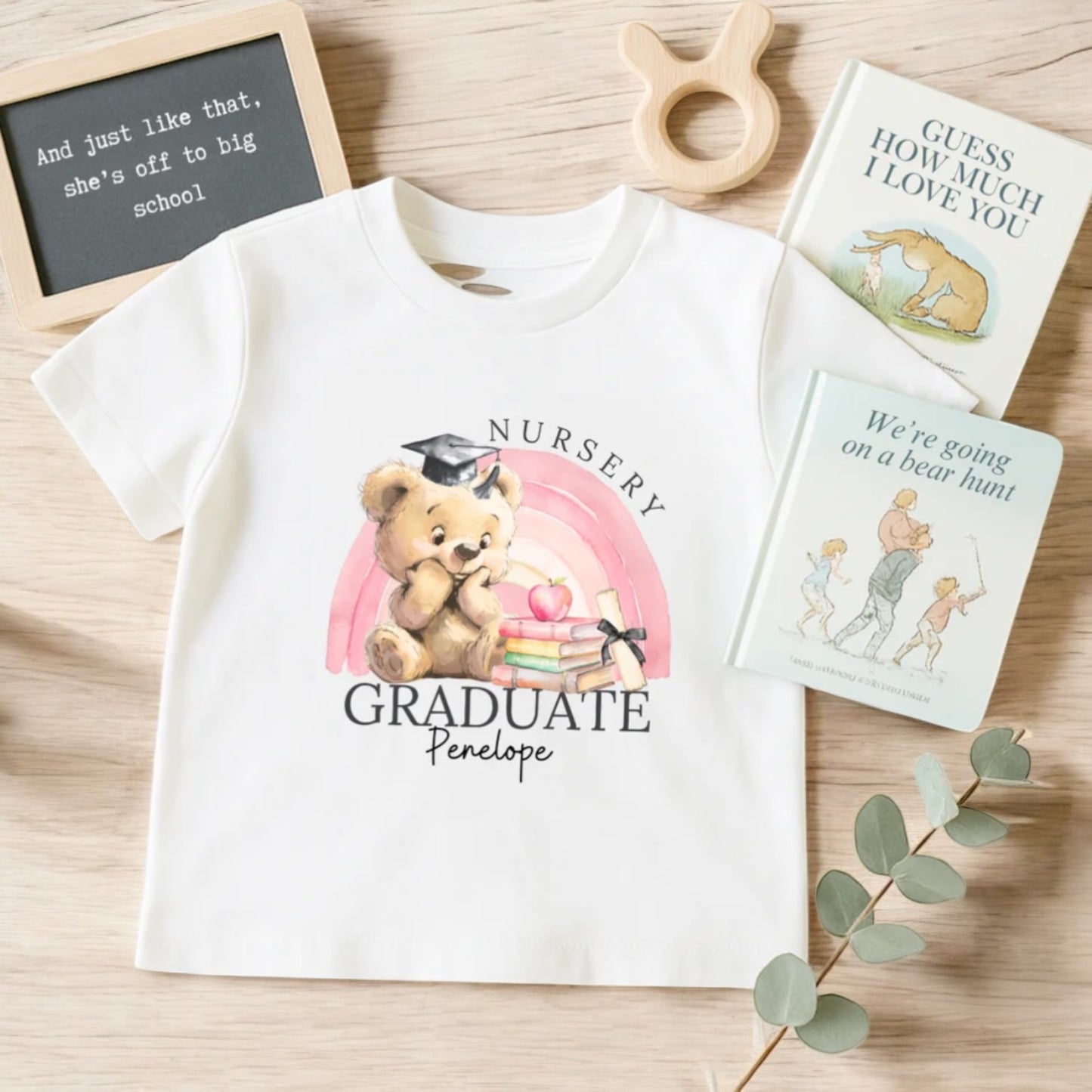 Nursery Graduation T-shirts Personalised