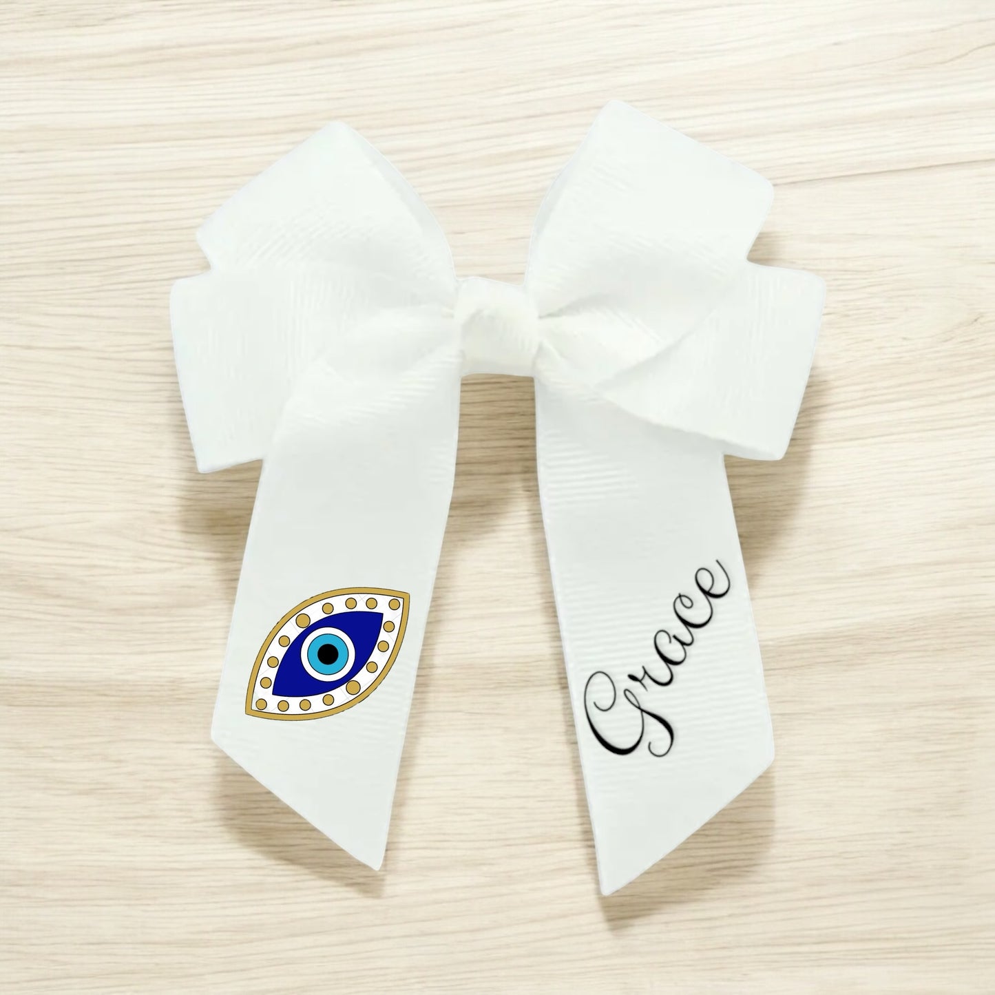 Evil Eye Hair Bows