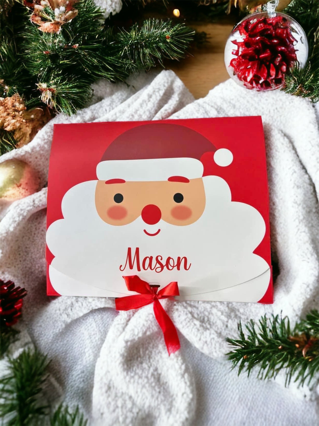 Santa Personlised Gift Box
