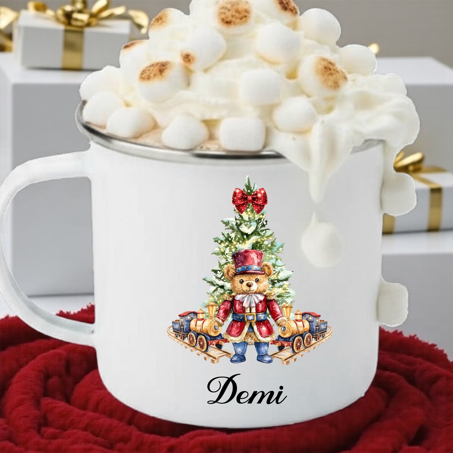 Festive Little Bear Cup