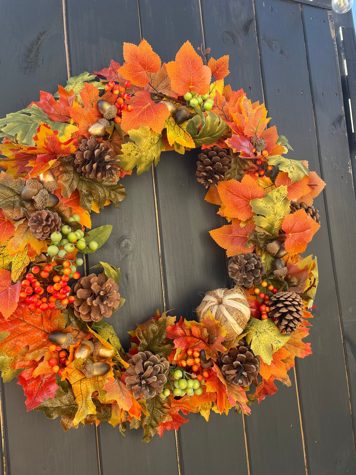 Autumnal wreath